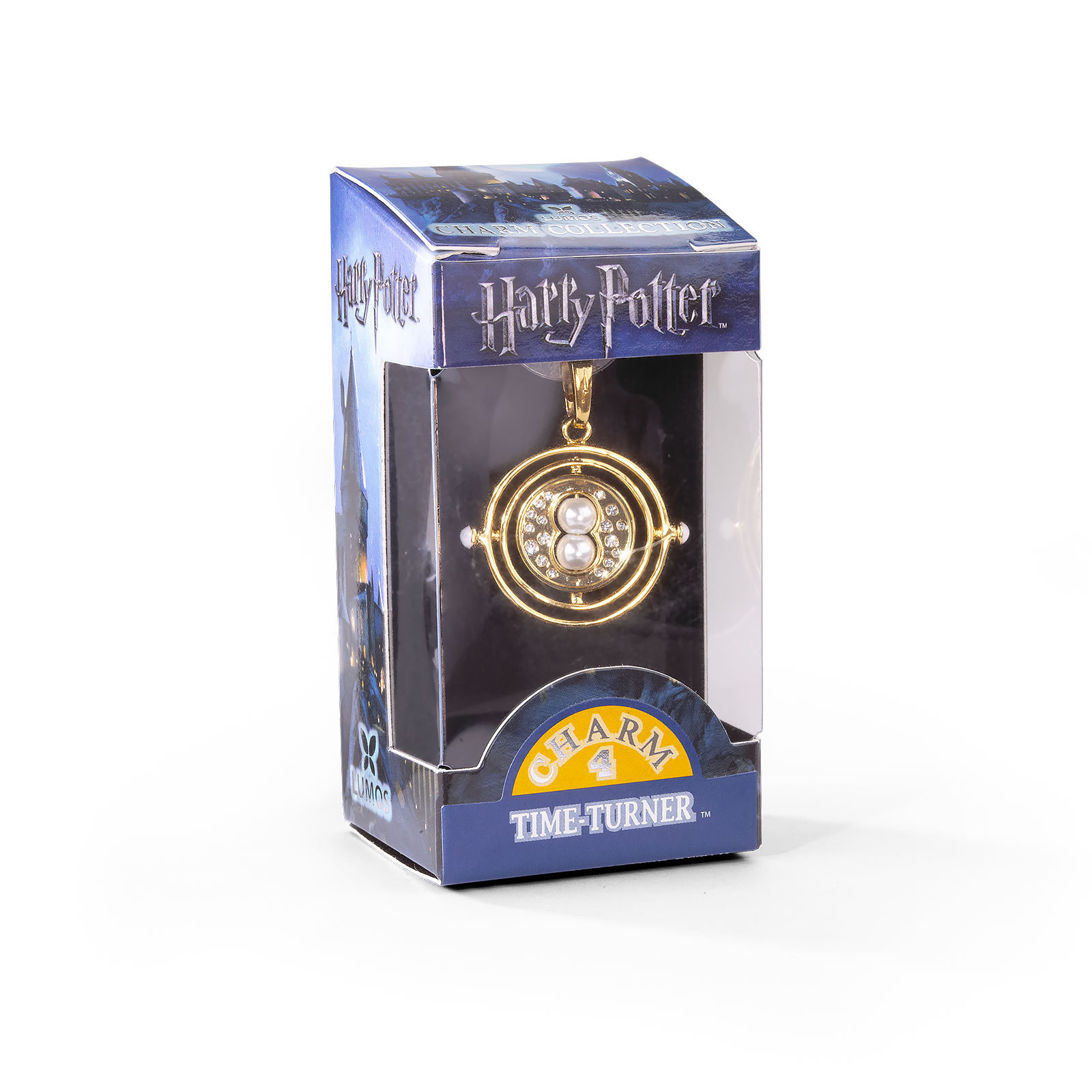 Time Turner Lumos Charm Pendant - Harry Potter