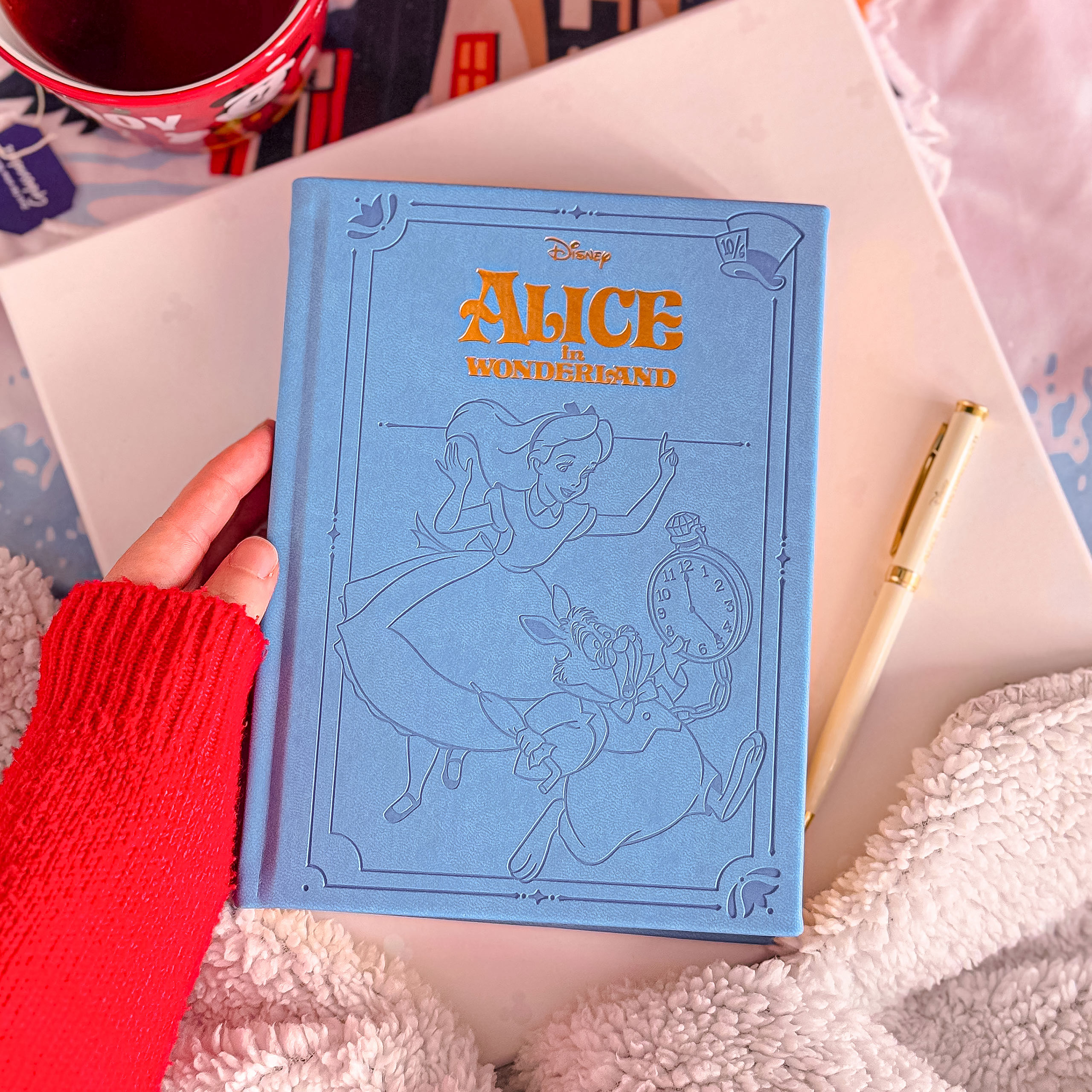 Alice in Wonderland - Tea Time Premium Notitieboek met Balpen