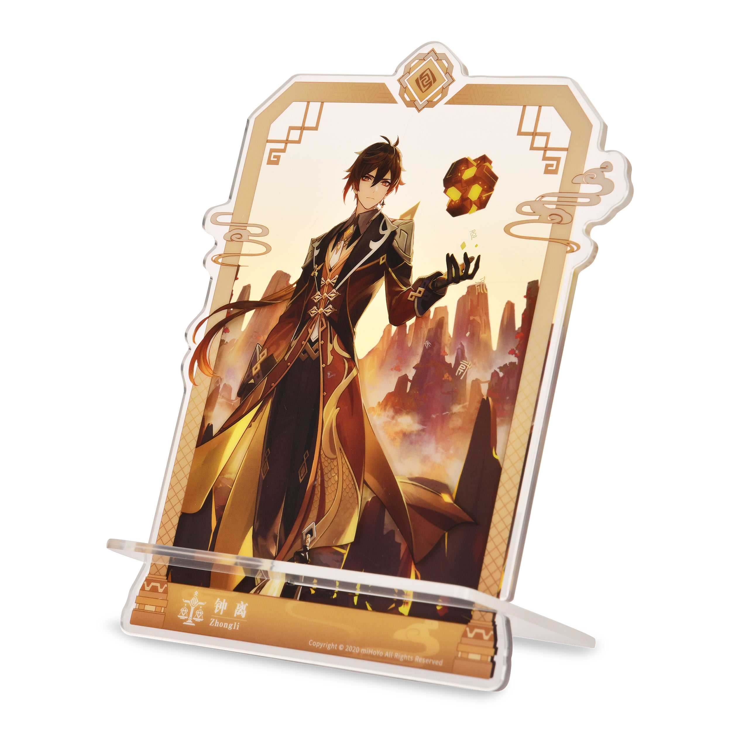 Genshin Impact - Zhongli Acrylic Phone Holder