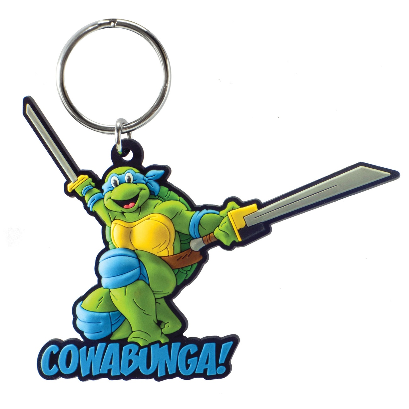 Teenage Mutant Ninja Turtles Soft Touch PVC Bag Tag Leonardo