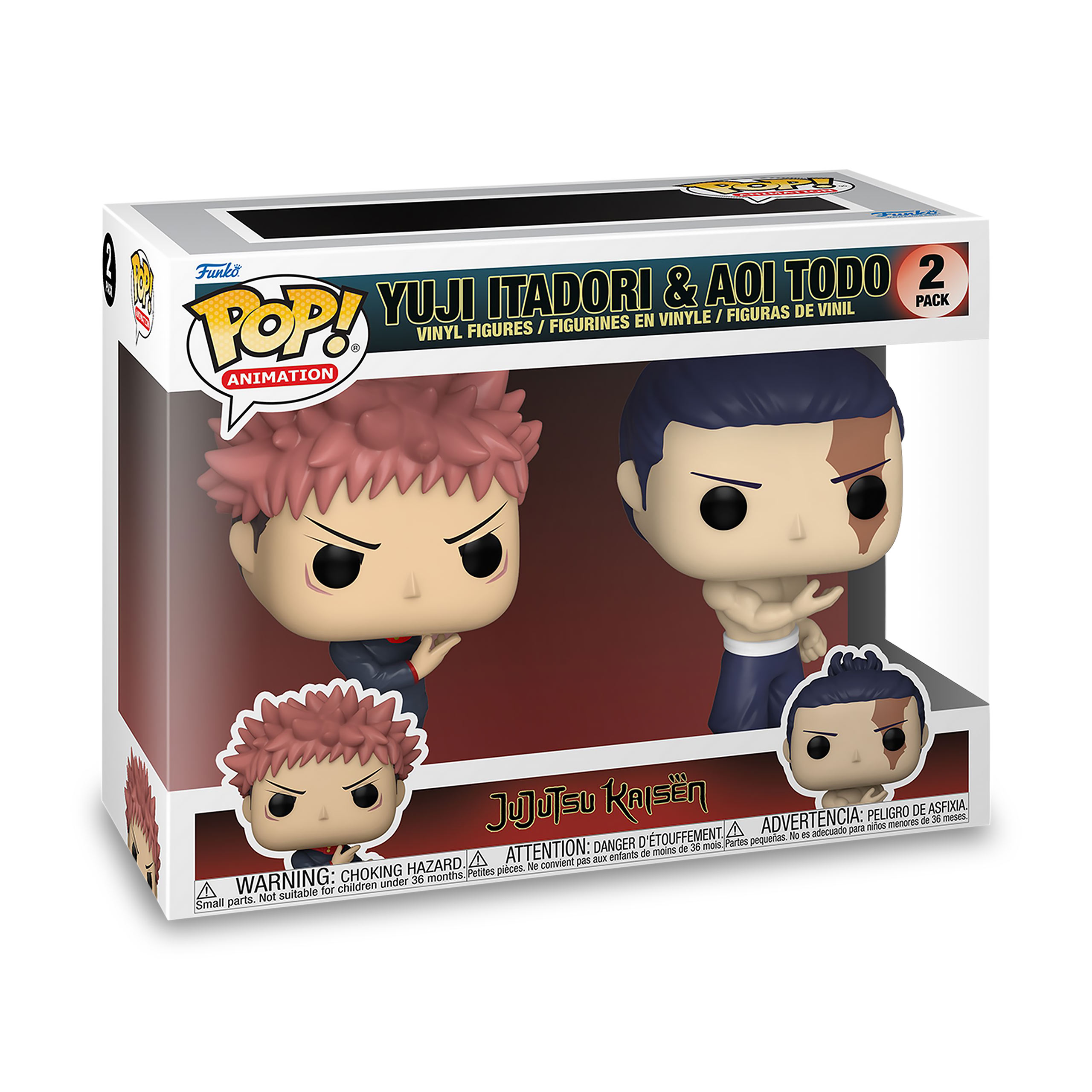 Jujutsu Kaisen - Itadori & Todo Funko Pop Figuurtjes Set