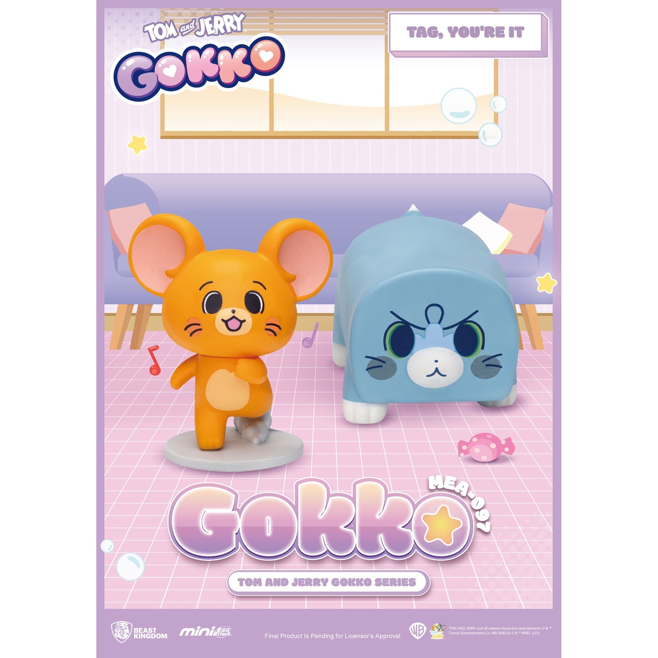Tom & Jerry Gokko Series Figures Blind Box (6)