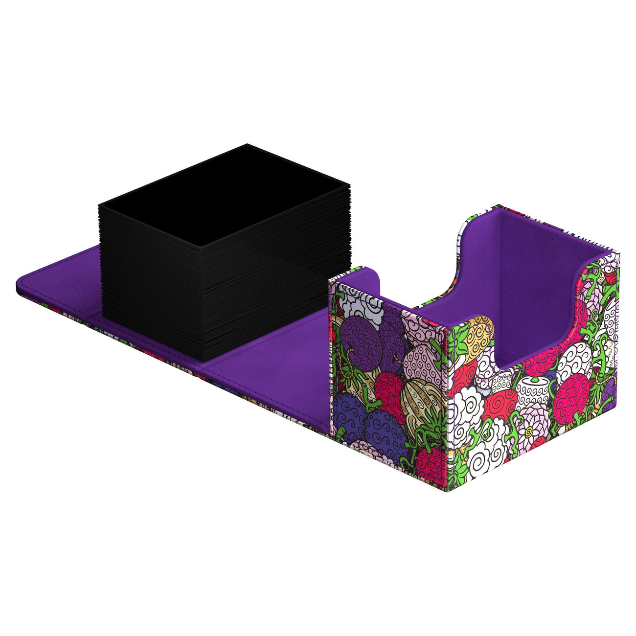 One Piece - Frutti del Diavolo Ultimate Guard Sidewinder 80+ Xenoskin Scatola per carte collezionabili