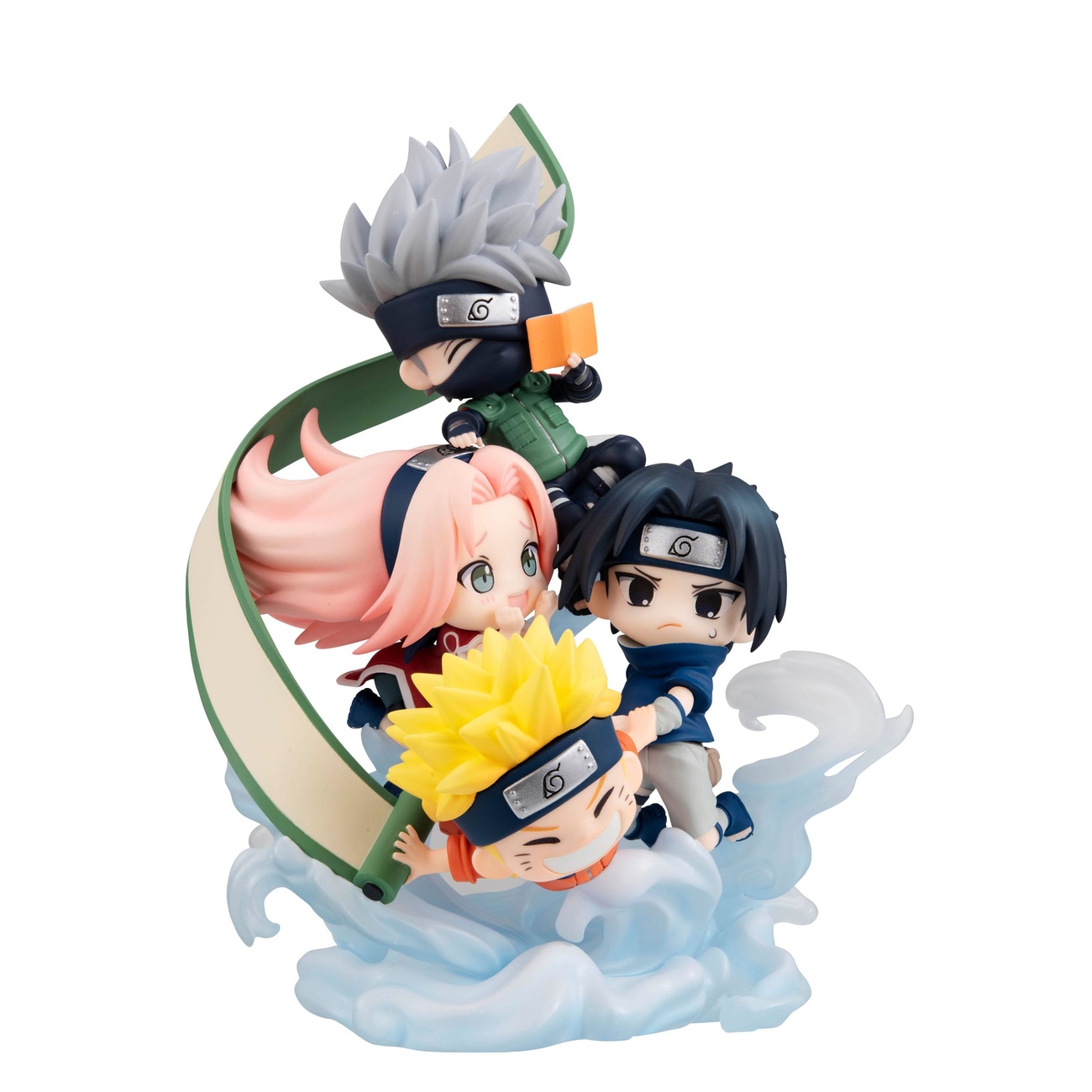 Naruto Shippuden FigUnity PVC Mini-Statue Gather here, Team 7 13 cm