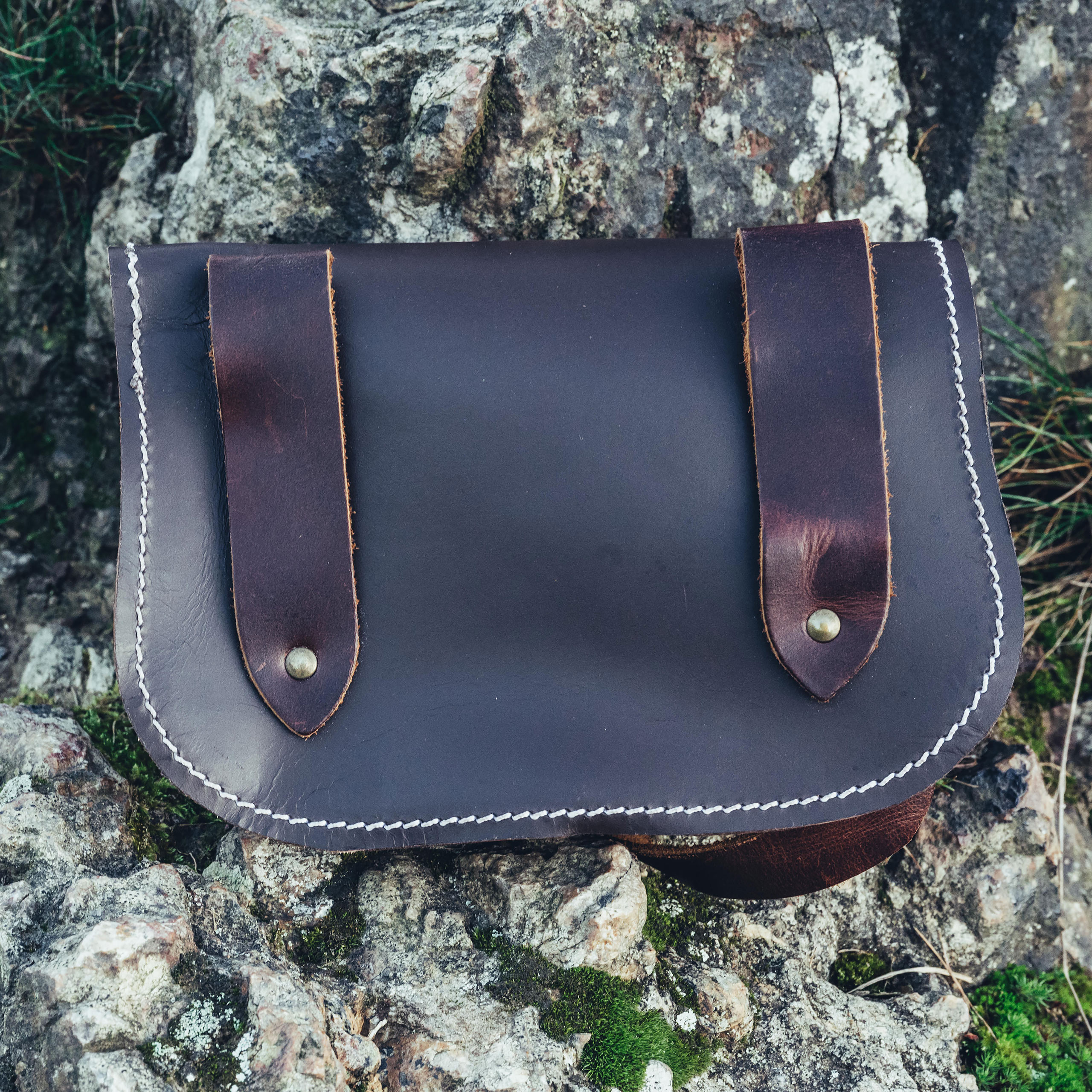 Medieval Belt Bag Hulda Brown