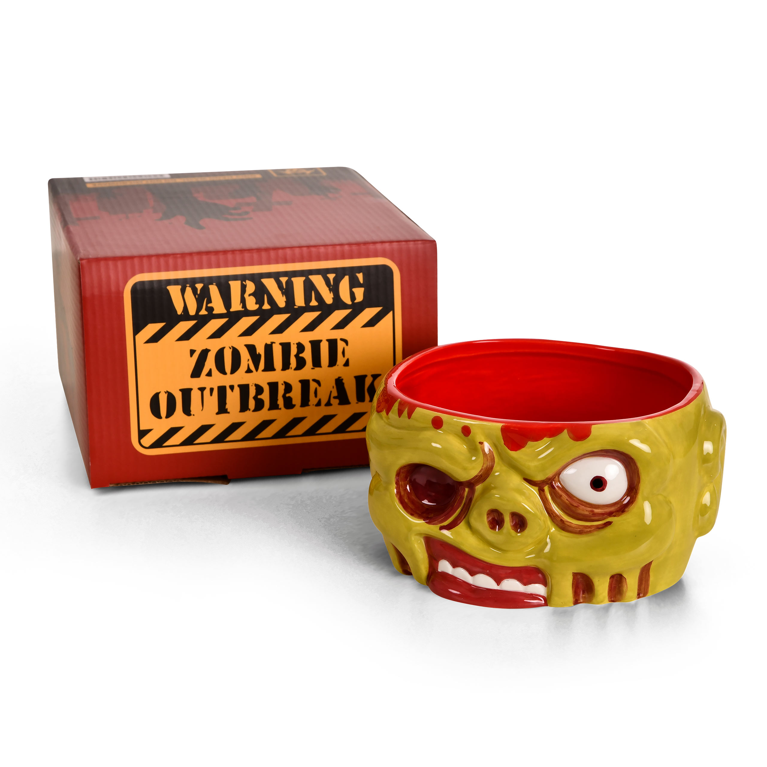 Zombie Head 3D Bowl