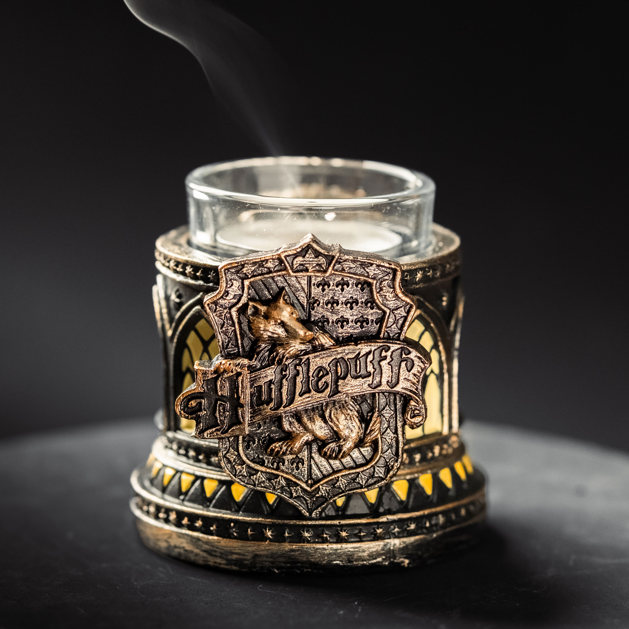Świecznik na podgrzewacz Hufflepuff - Harry Potter