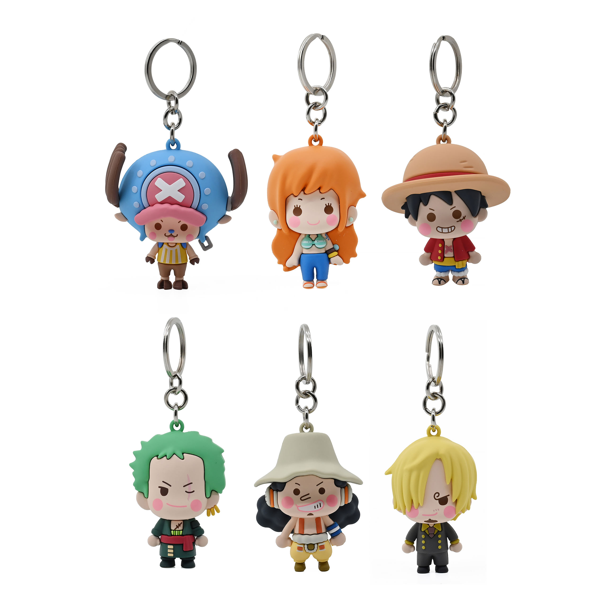 One Piece - Portachiavi YuMe Pocket Hero Serie 2 Blind Box Espositore da 12 pezzi
