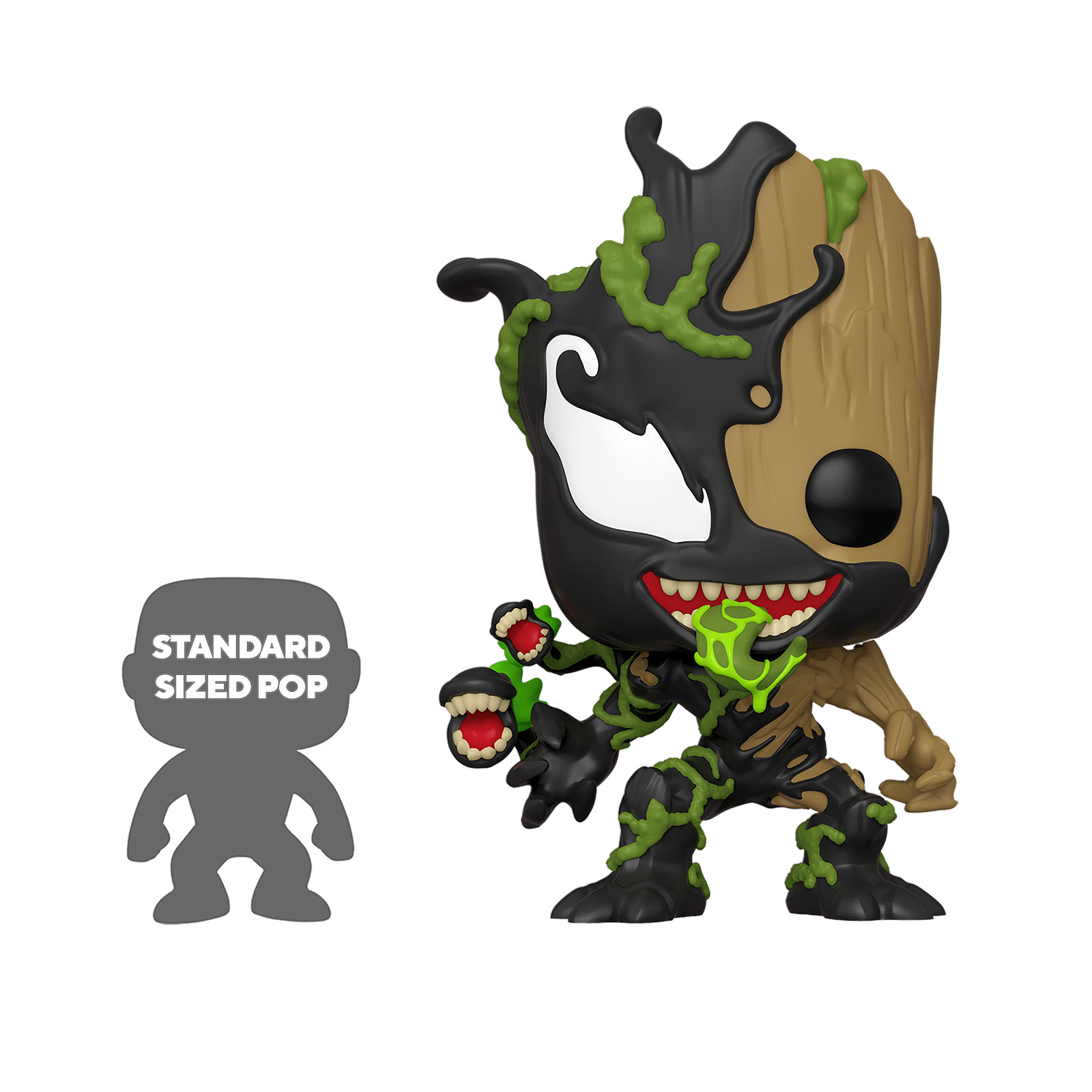 Marvel - Venomized Groot Funko Pop Wackelkopf-Figur 25 cm