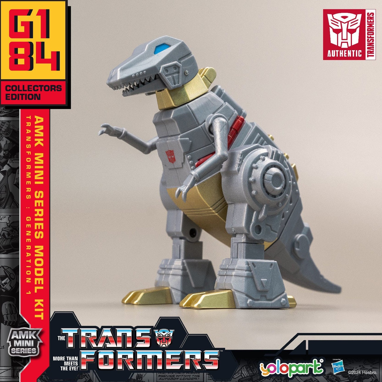 Transformers: Generation One AMK Mini Series Kit Modello in Plastica Grimlock 10 cm