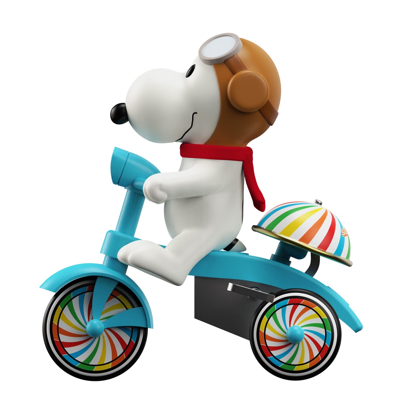Peanuts Super Cycles figurka akcji Snoopy Flying Ace 13 cm