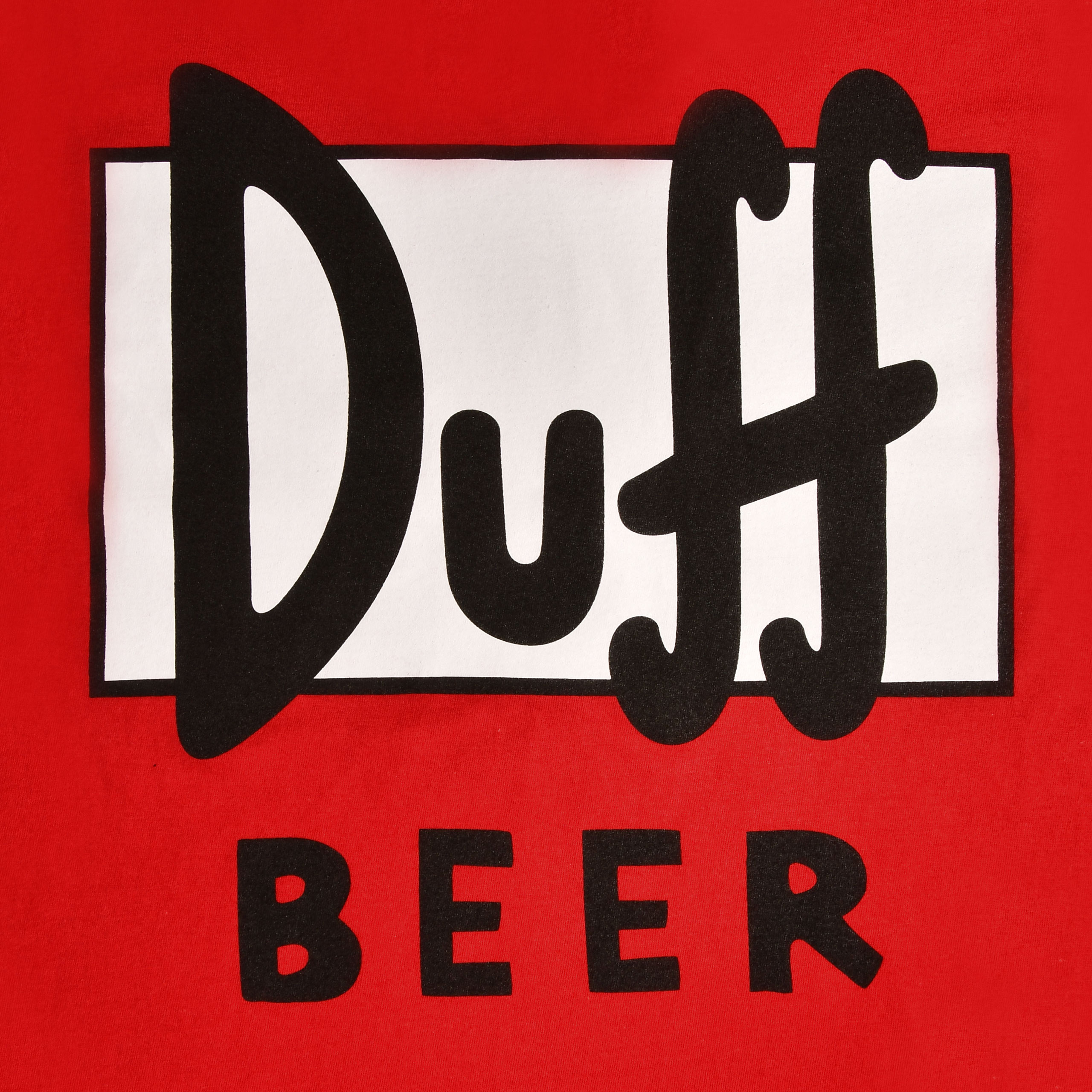 Duff Beer - Logo T-shirt rood