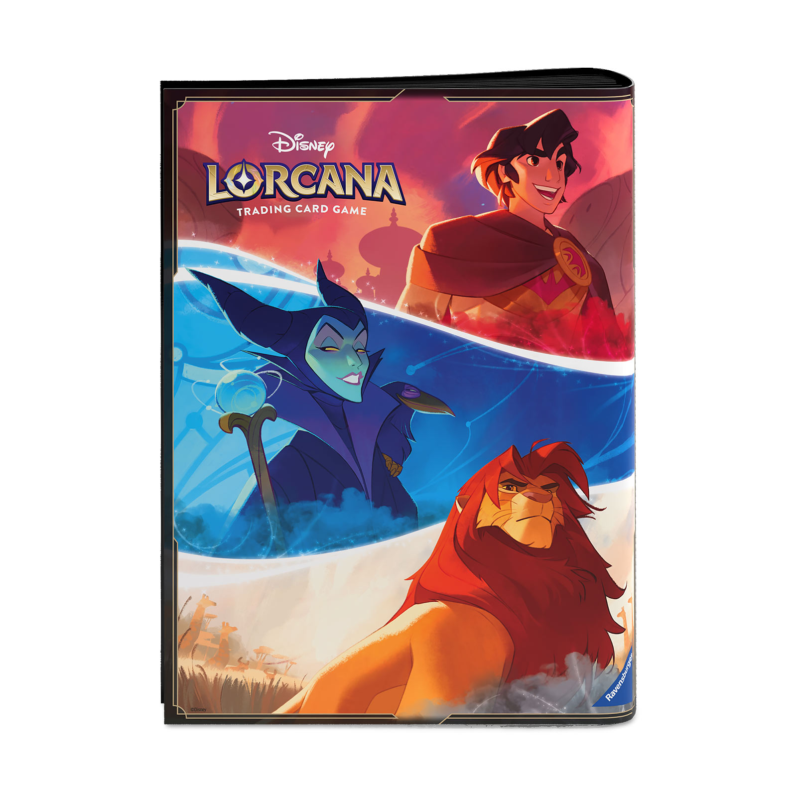 Carpeta de Colección de Personajes Disney Lorcana - Juego de Cartas Coleccionables