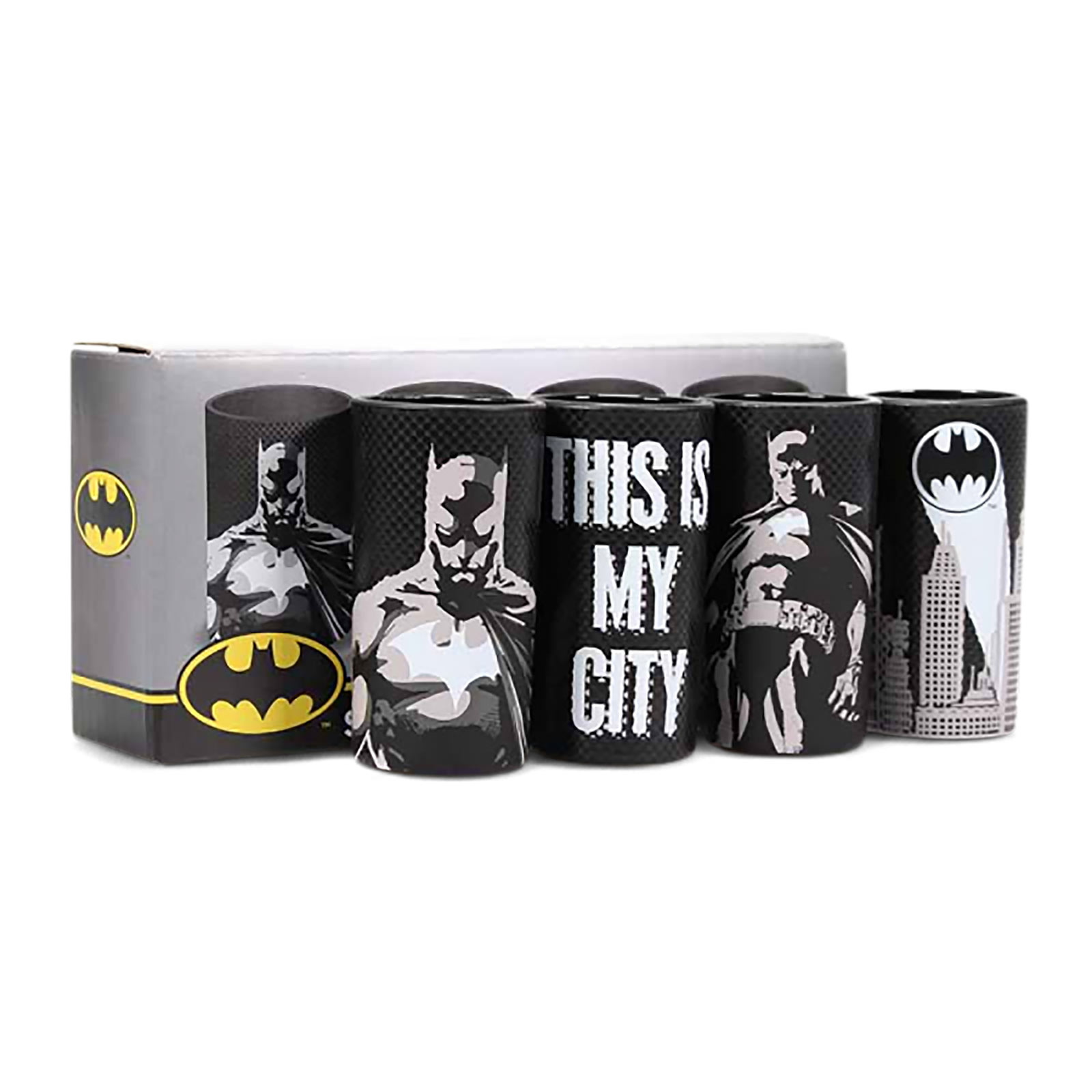 Batman - This is My City Shot Glass Set