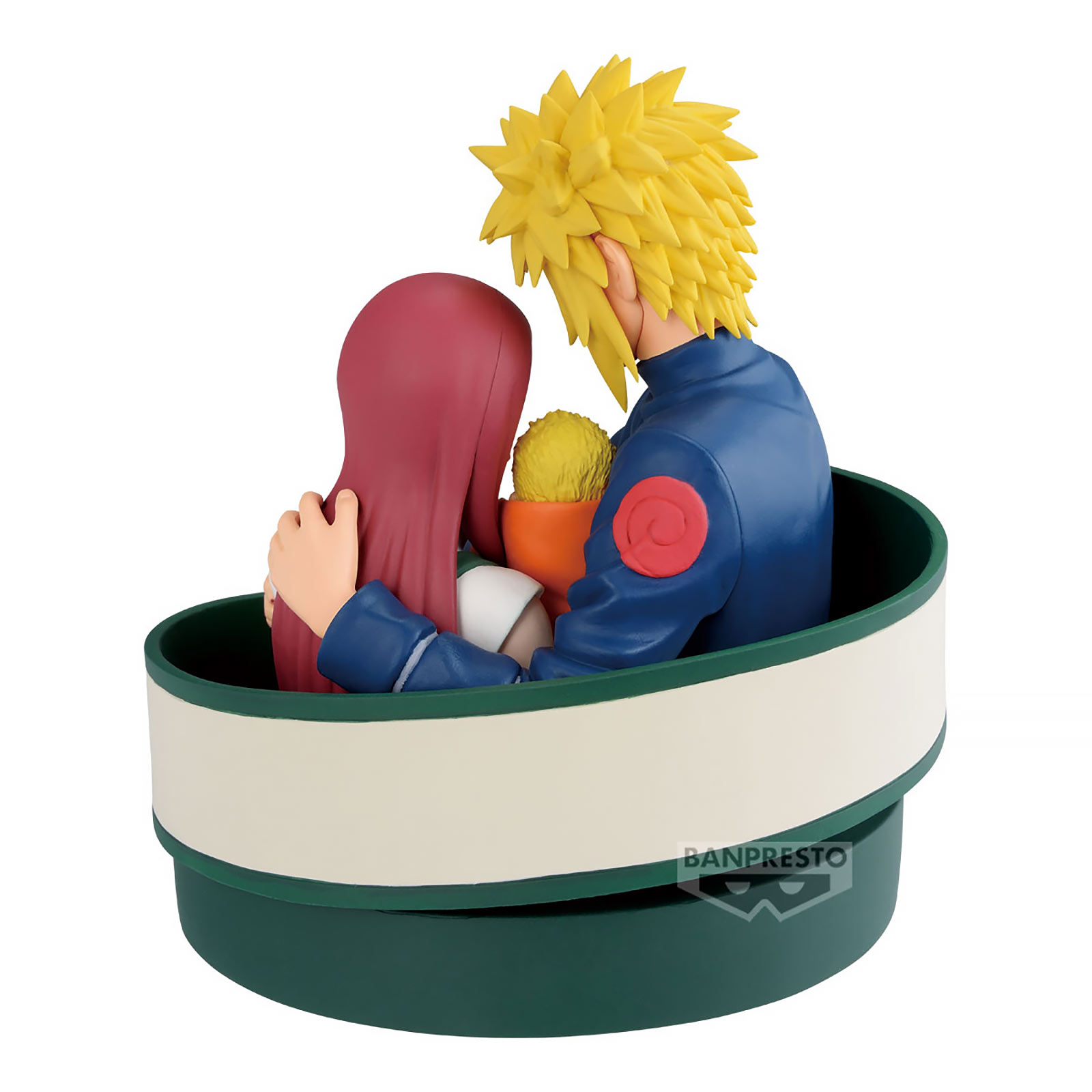 Naruto 72 Series - Set de figurines Minato, Naruto et Kushina