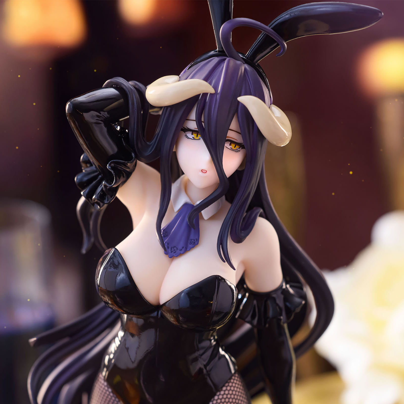 Overlord - Figurine BiCute Bunnies Albedo Version Noir