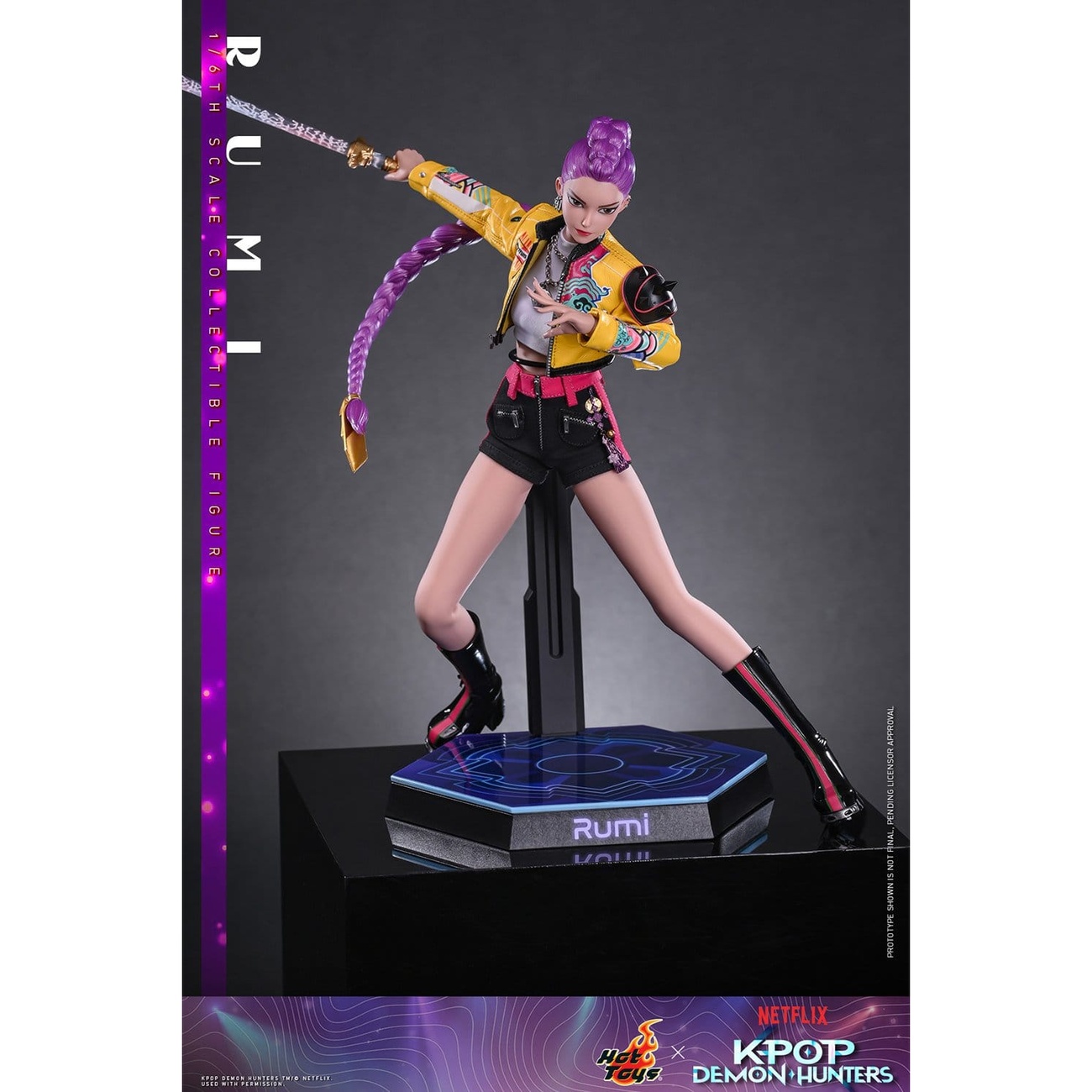 Kpodemon Hunters Rumi KPop Demon Hunters - Figurine articulée Rumi 1:6 | Elbenwald