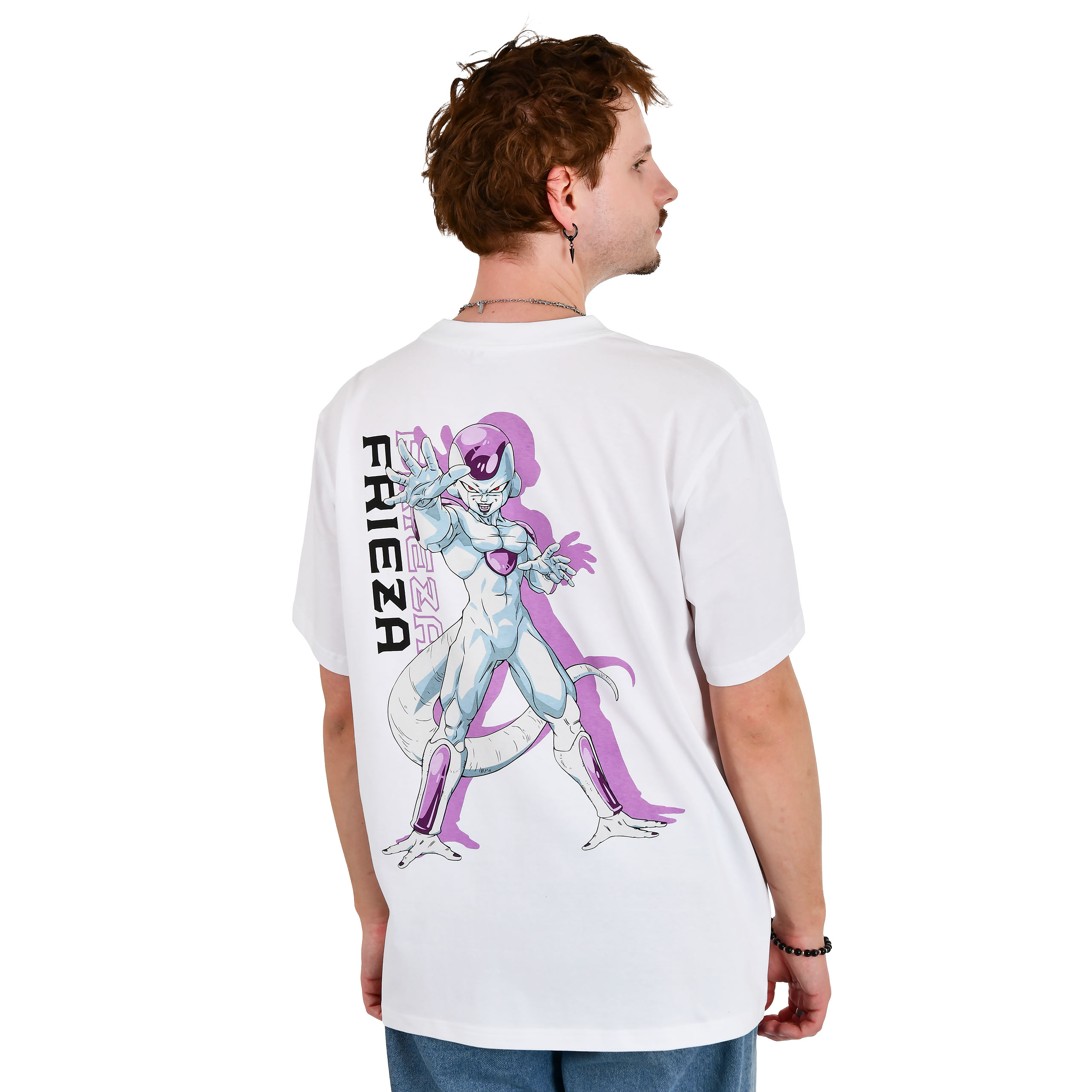 Dragon Ball Z - Camiseta oversize Freezer blanca