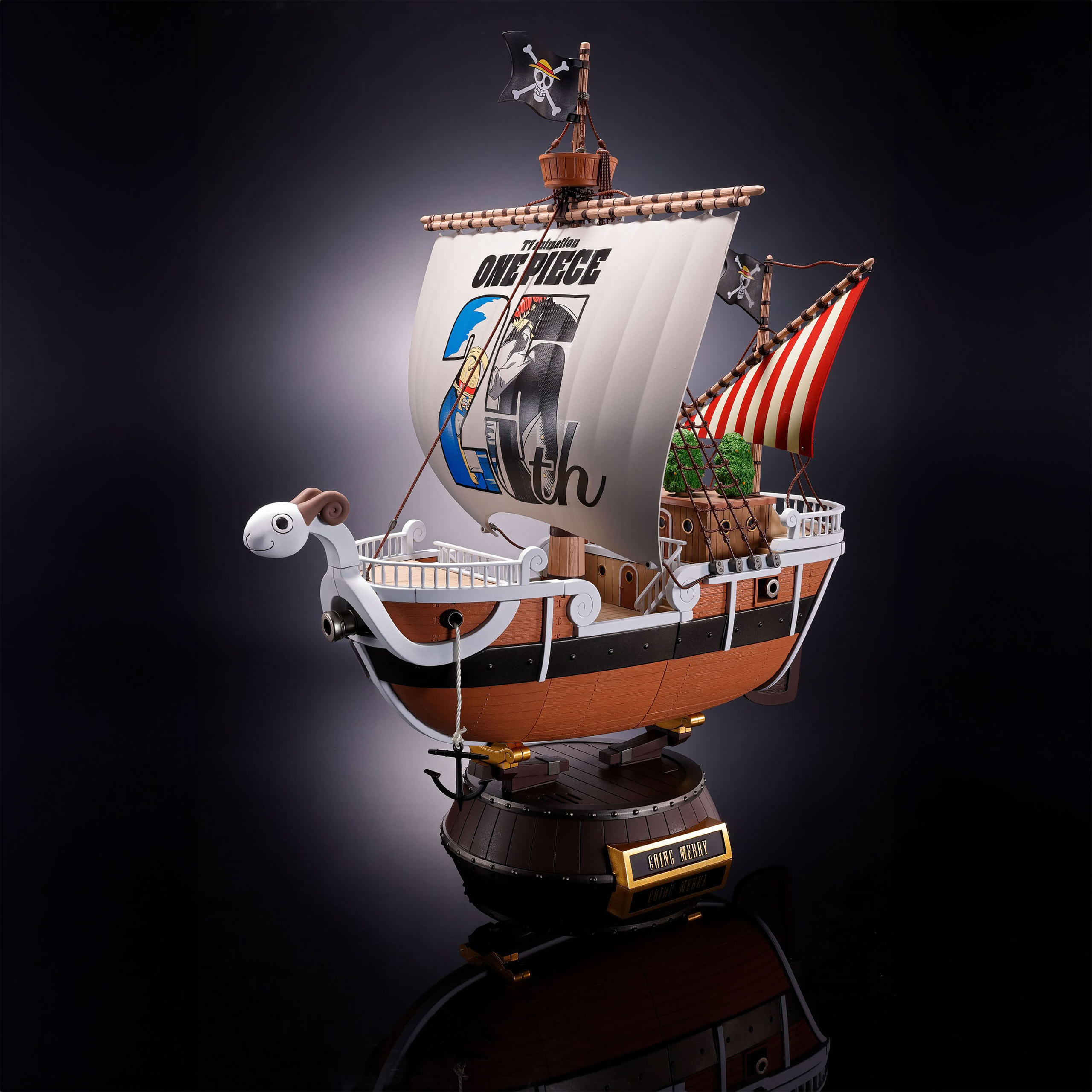 One Piece - Going Merry 25th Anniversary Memorial Edition Diecast Actionfigur