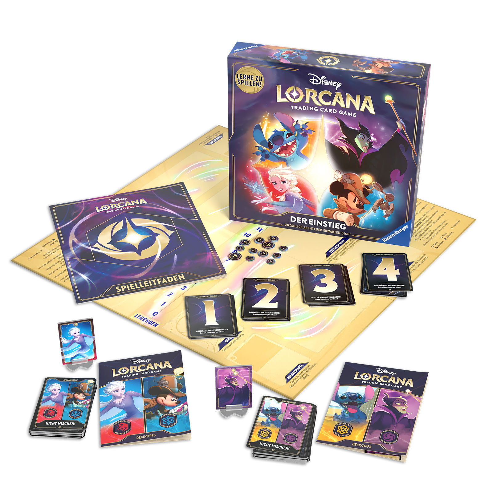 Disney Lorcana Het begin Trading Card Game