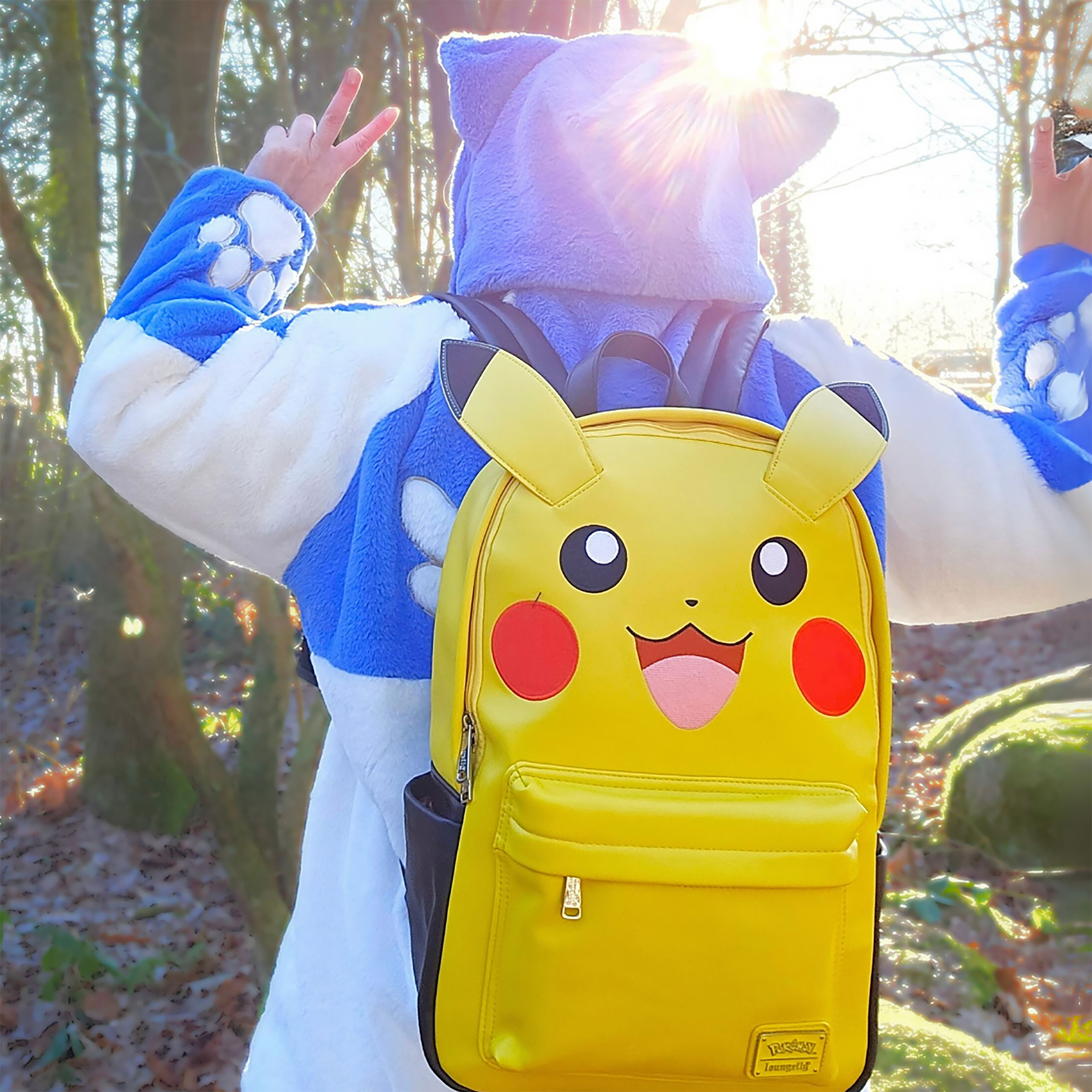 Pokemon - Pikachu Rucksack mit Ohren