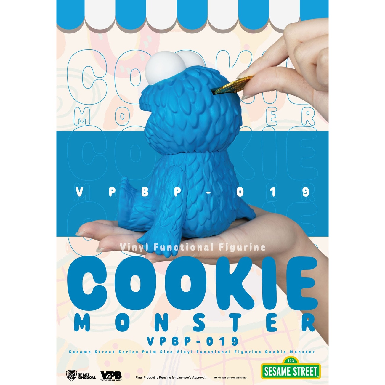 Sesamstraße Piggy Vinyl Spardose Cookie Monster 12 cm