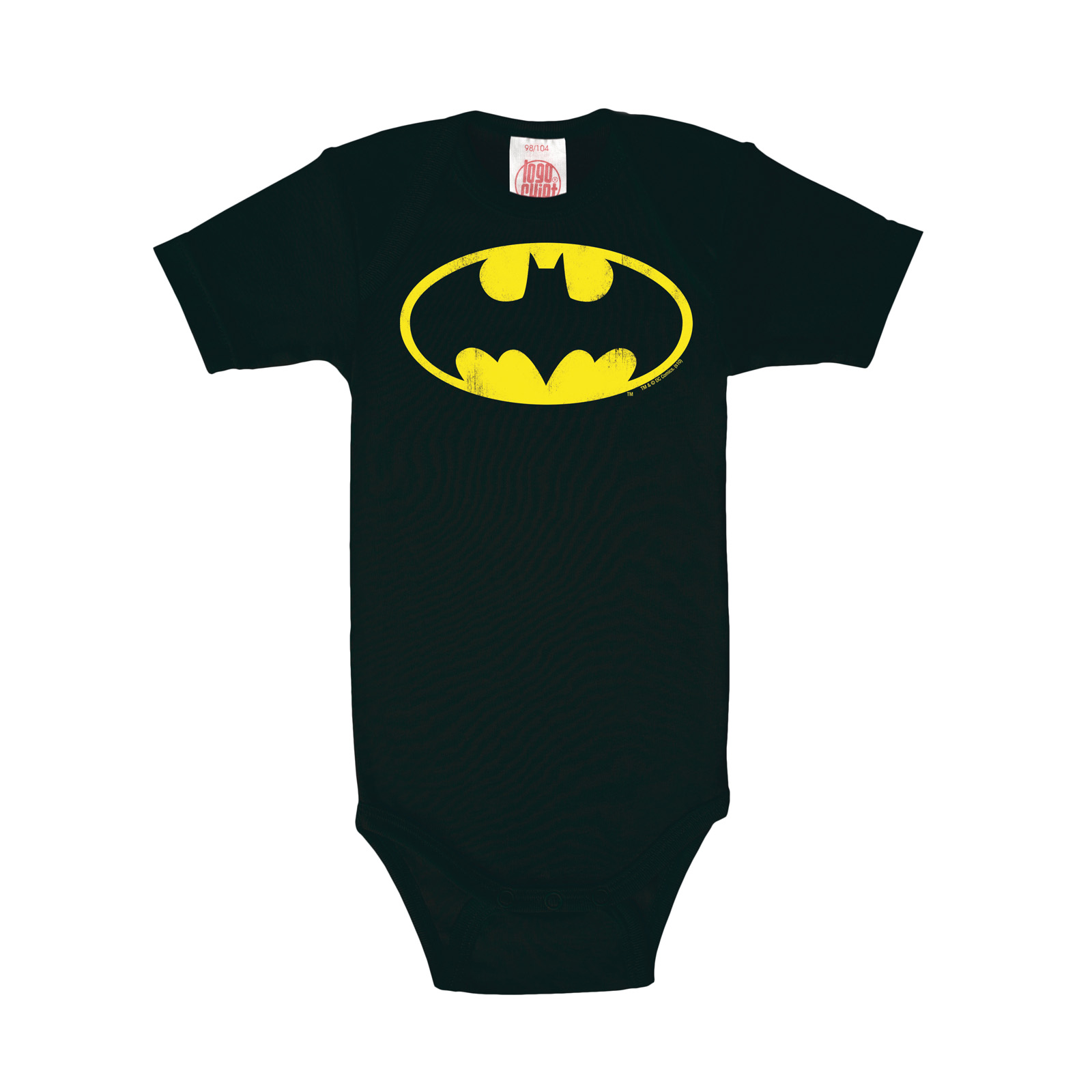 Batman - Logo Baby Body schwarz