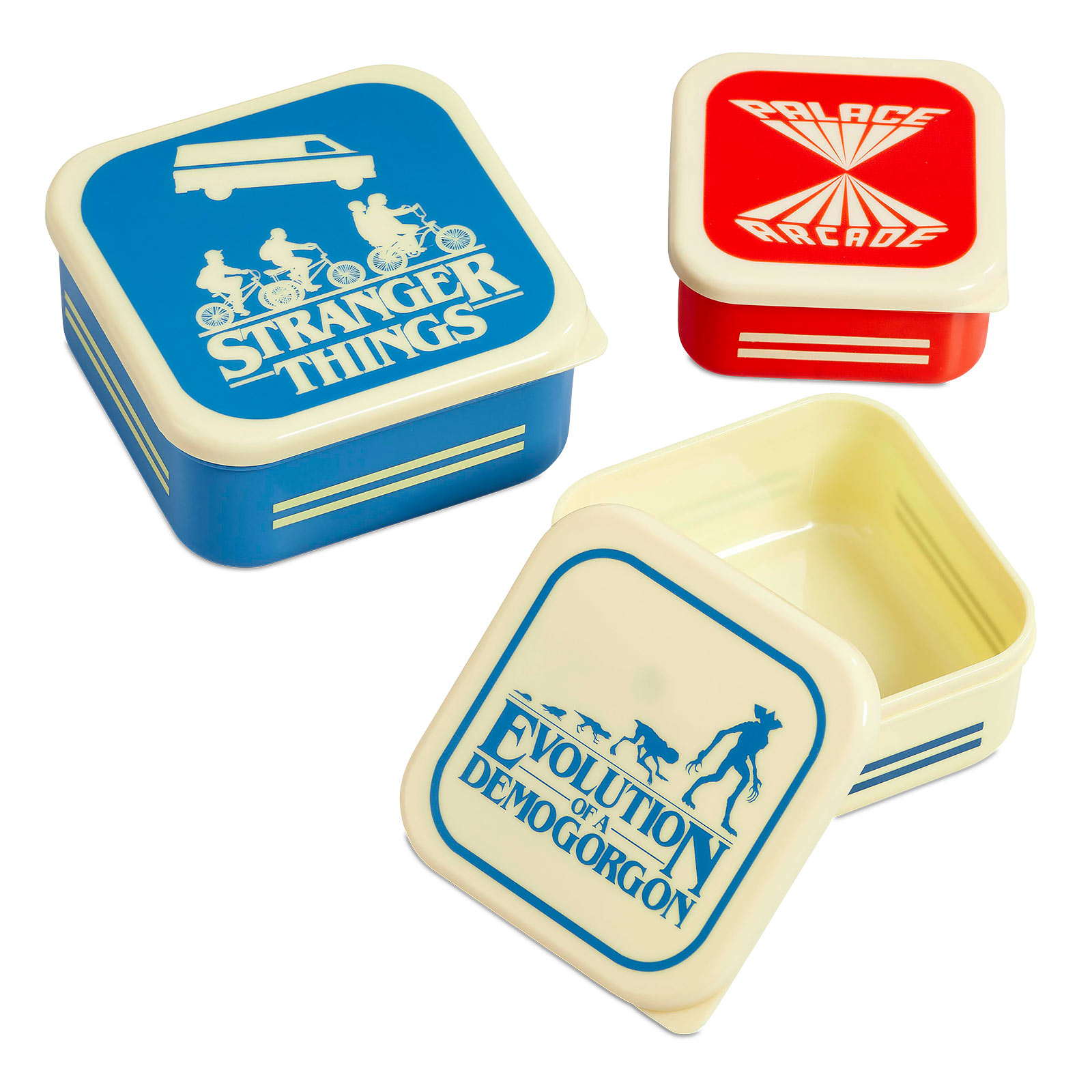 Stranger Things - Silhouettes Retro Lunchbox Set of 3