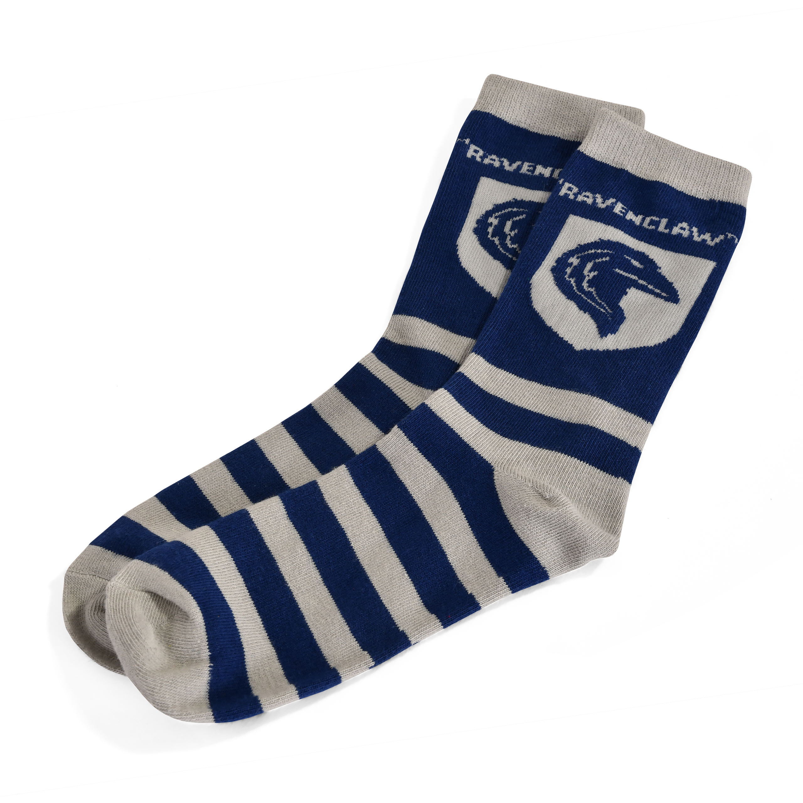 Harry Potter - Ravenclaw Wappen Socken blau-grau