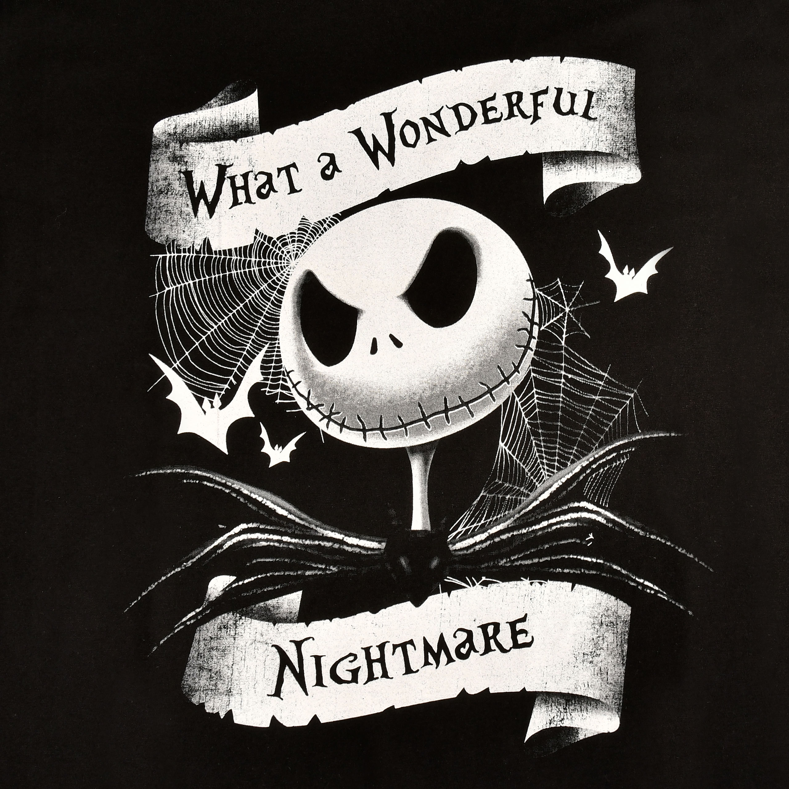 Nightmare Before Christmas - What A Wonderful Nightmare T-Shirt Black