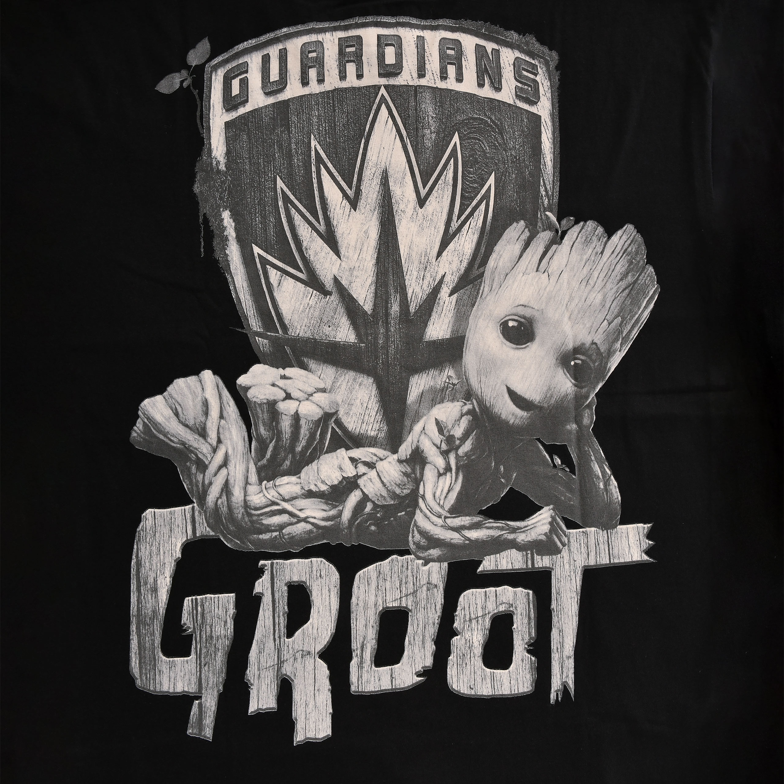 Guardians of the Galaxy - T-shirt oversize Groot noir