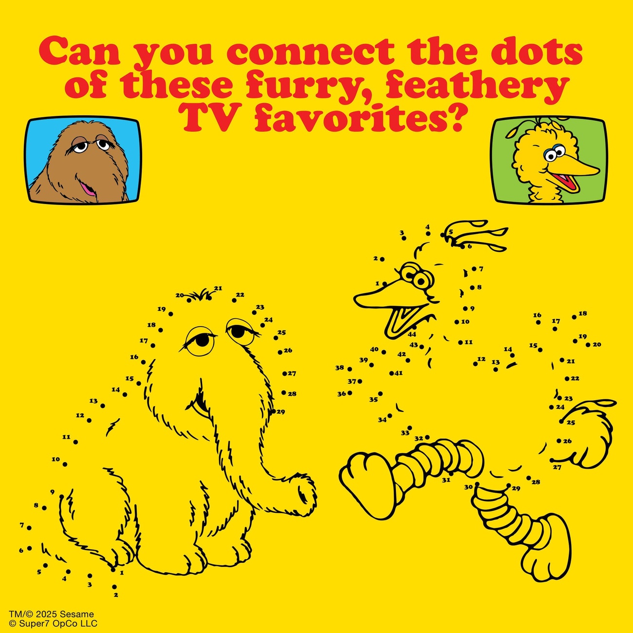 Sesame Street figurines articulées ReAction lot de 2 Big Bird et Mr Snuffleupagus 10 cm