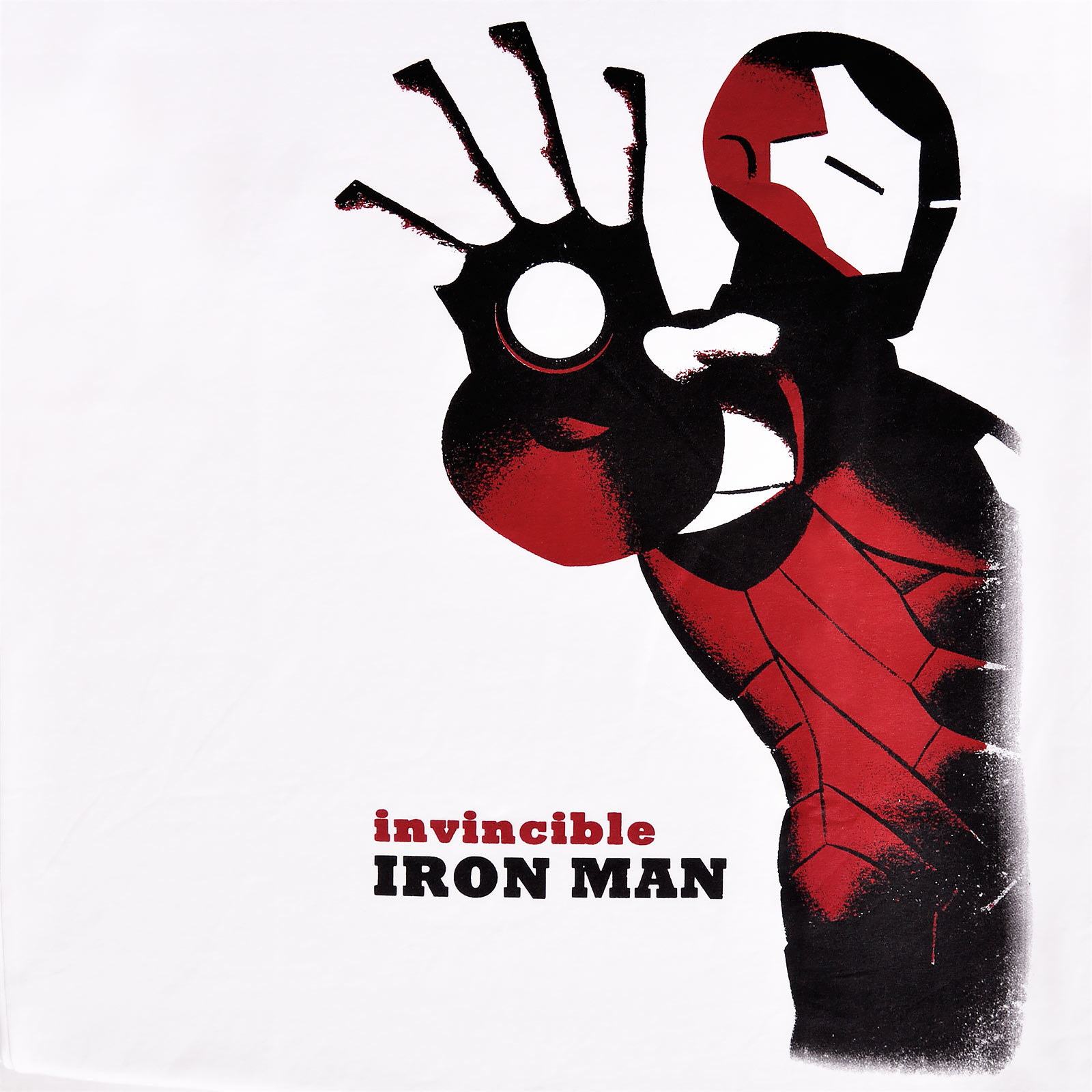Avengers - Invincible Iron Man T-Shirt weiß