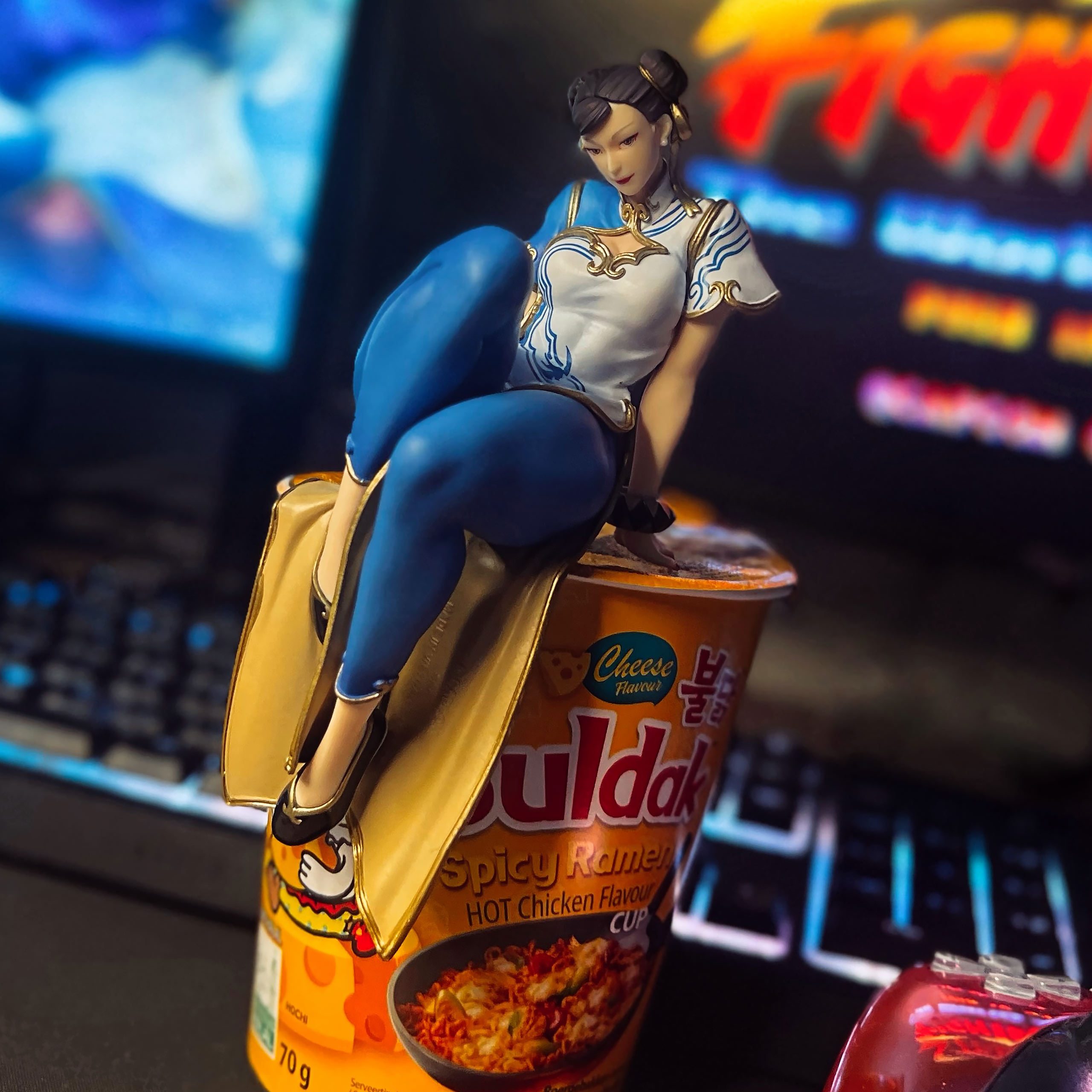 Street Fighter - Chun Li PM Perching Figur