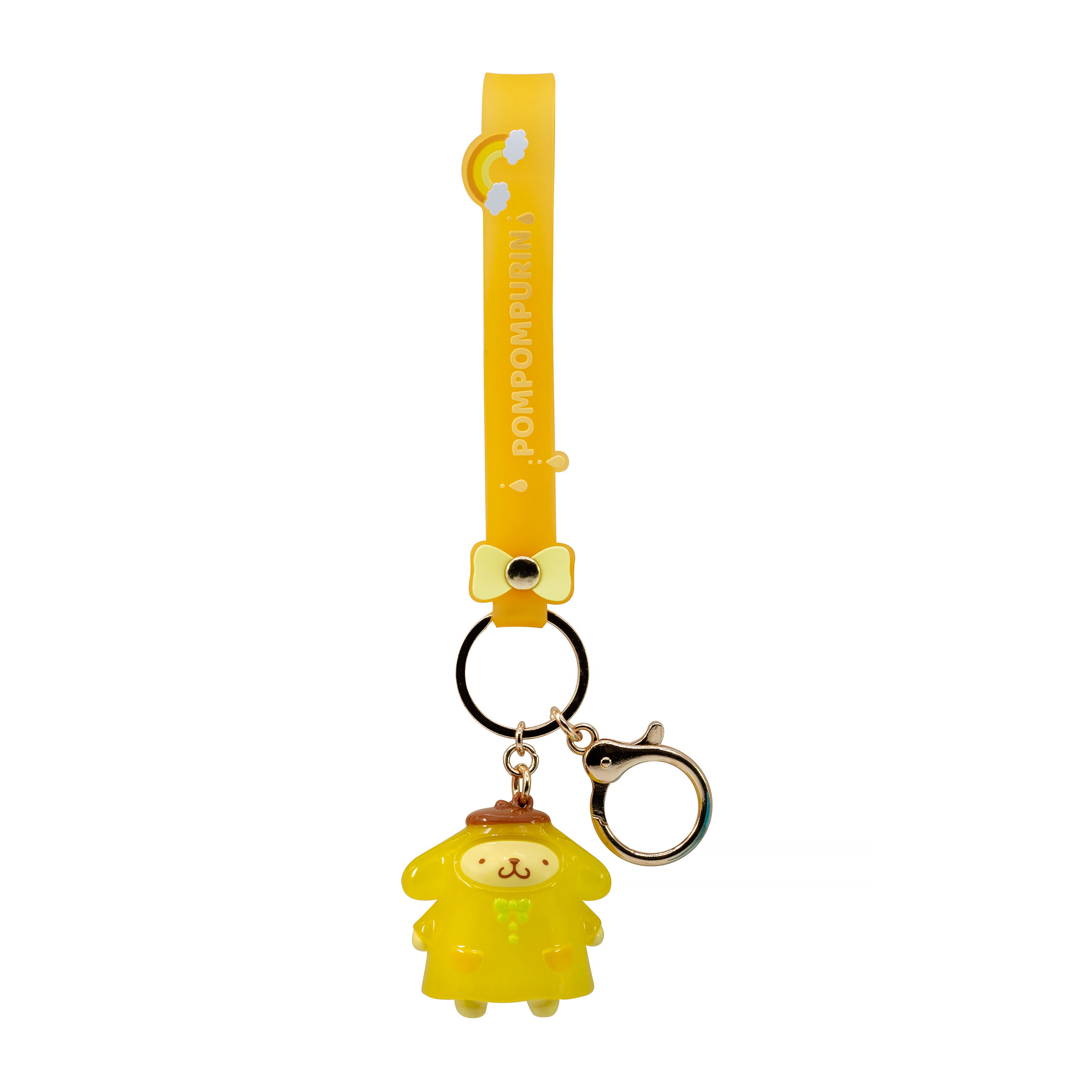 Hello Kitty and Friends - Pompompurin Keychain YuMe Raincoat Series