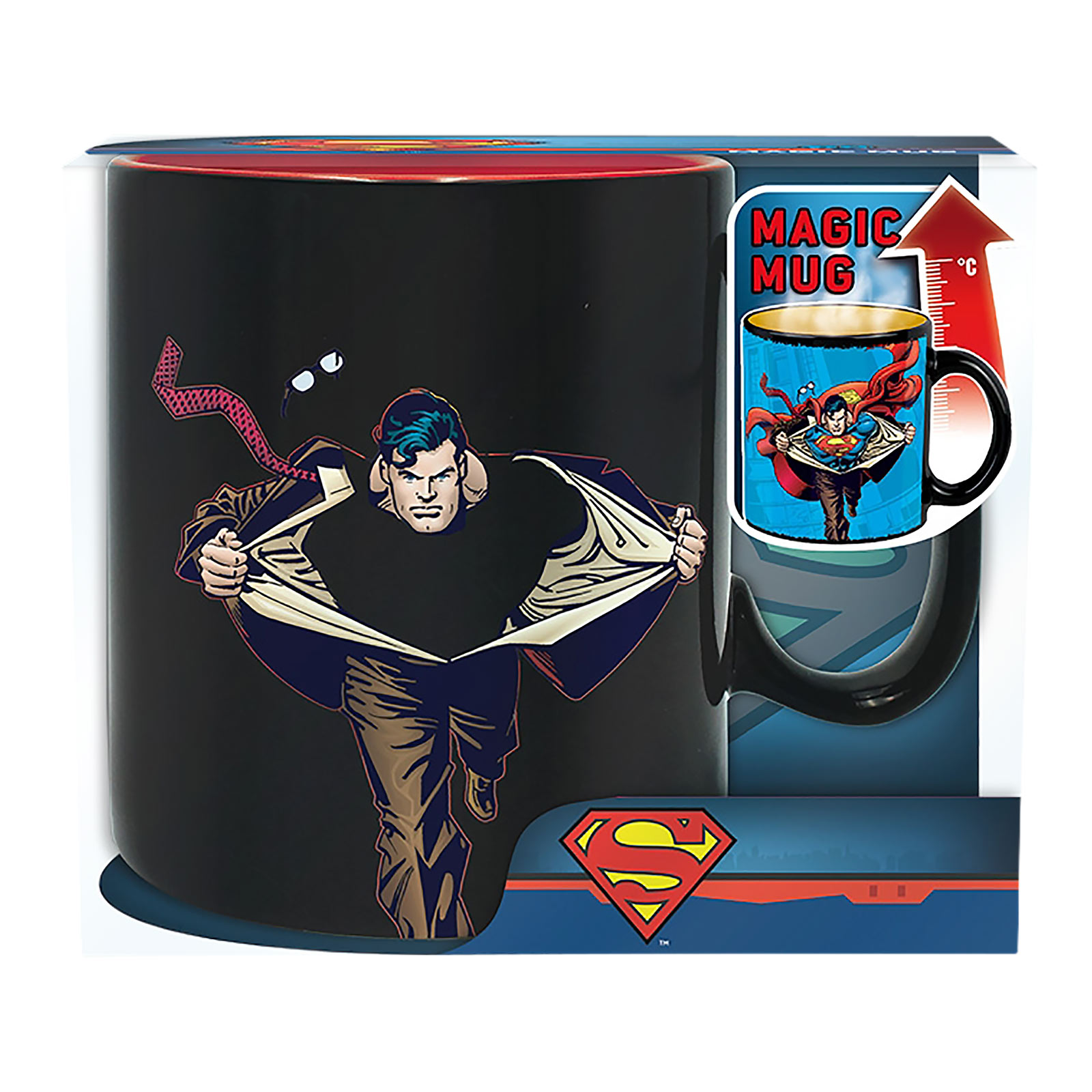 DC Comics - Het is de thermochromische Superman mok