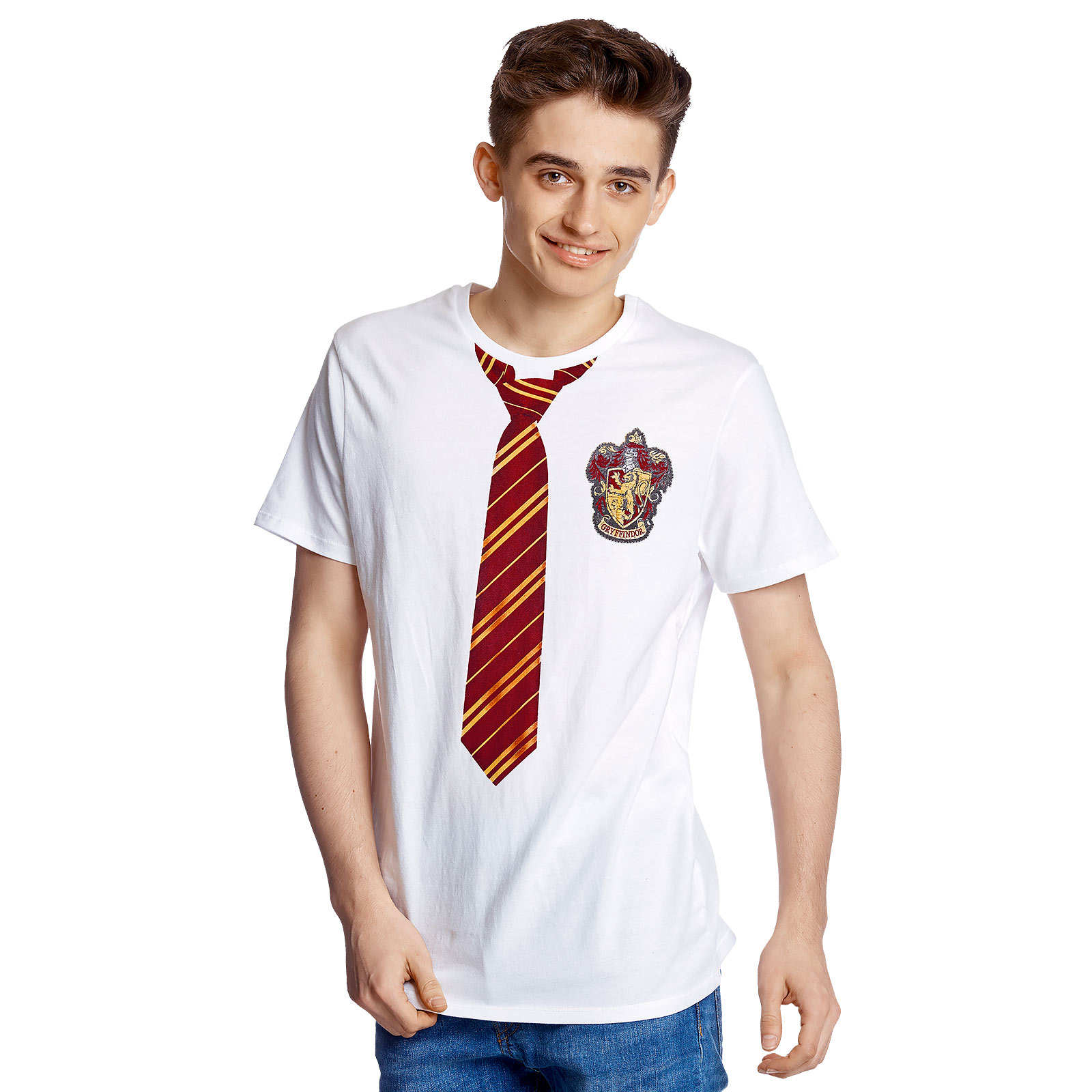 Harry Potter - Gryffindor Lookalike T-Shirt weiß