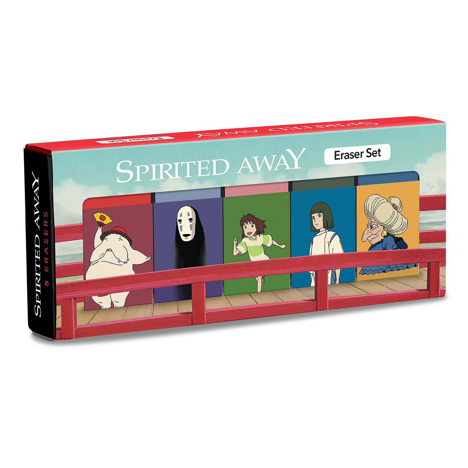 Spirited Away - Eraser 5 Set