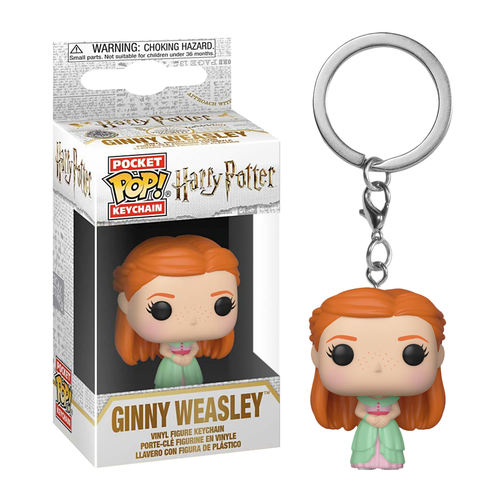 Harry Potter - Ginny Yule Ball Funko Pop Keychain