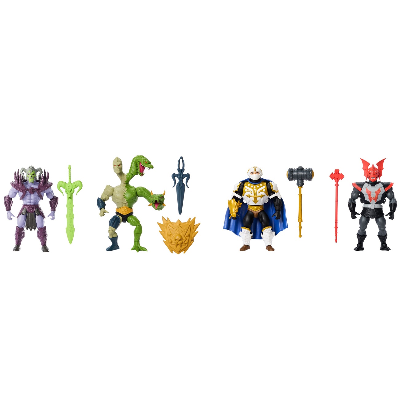 Masters of the Universe Origins Actiefiguren 4-pack heo exclusive 14 cm