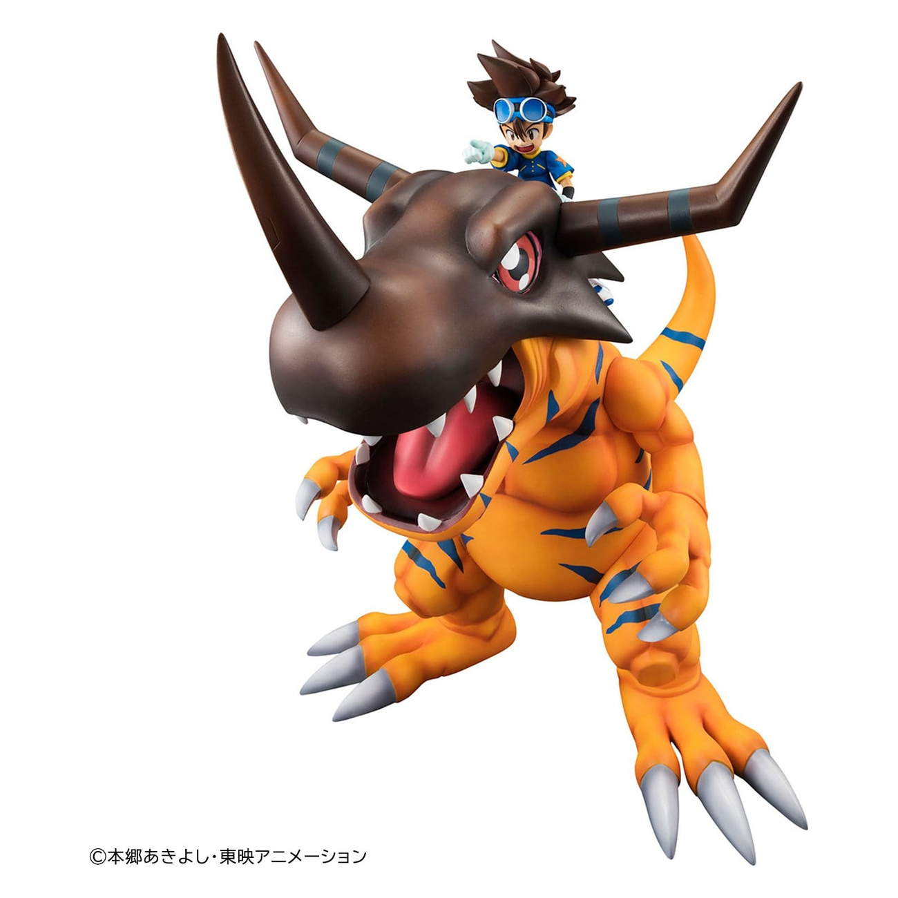Digimon Adventure - Greymon och Taichi Yagami G.E.M. Series figureset (Repeat)
