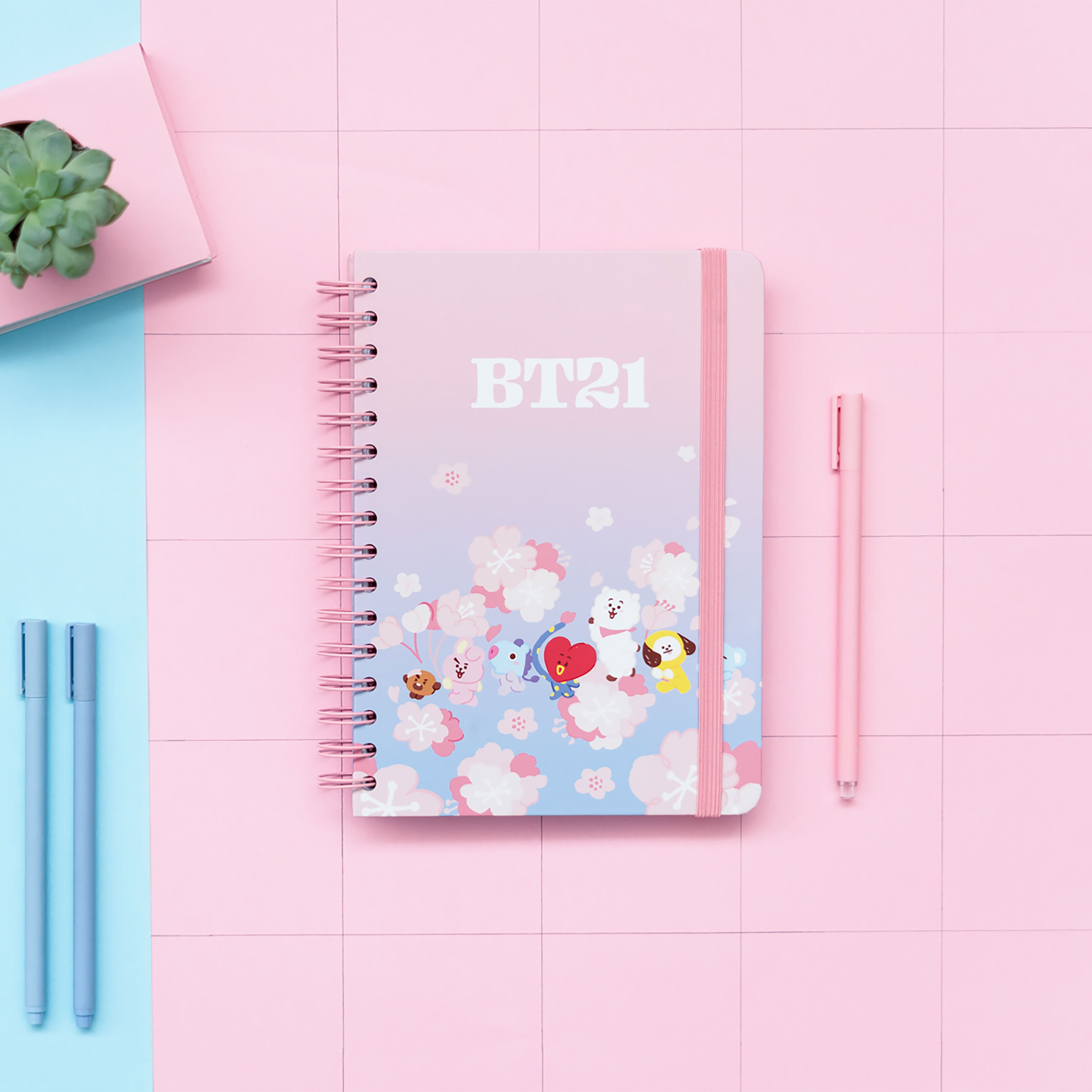 BT21 - Cherry Blossom Notizbuch