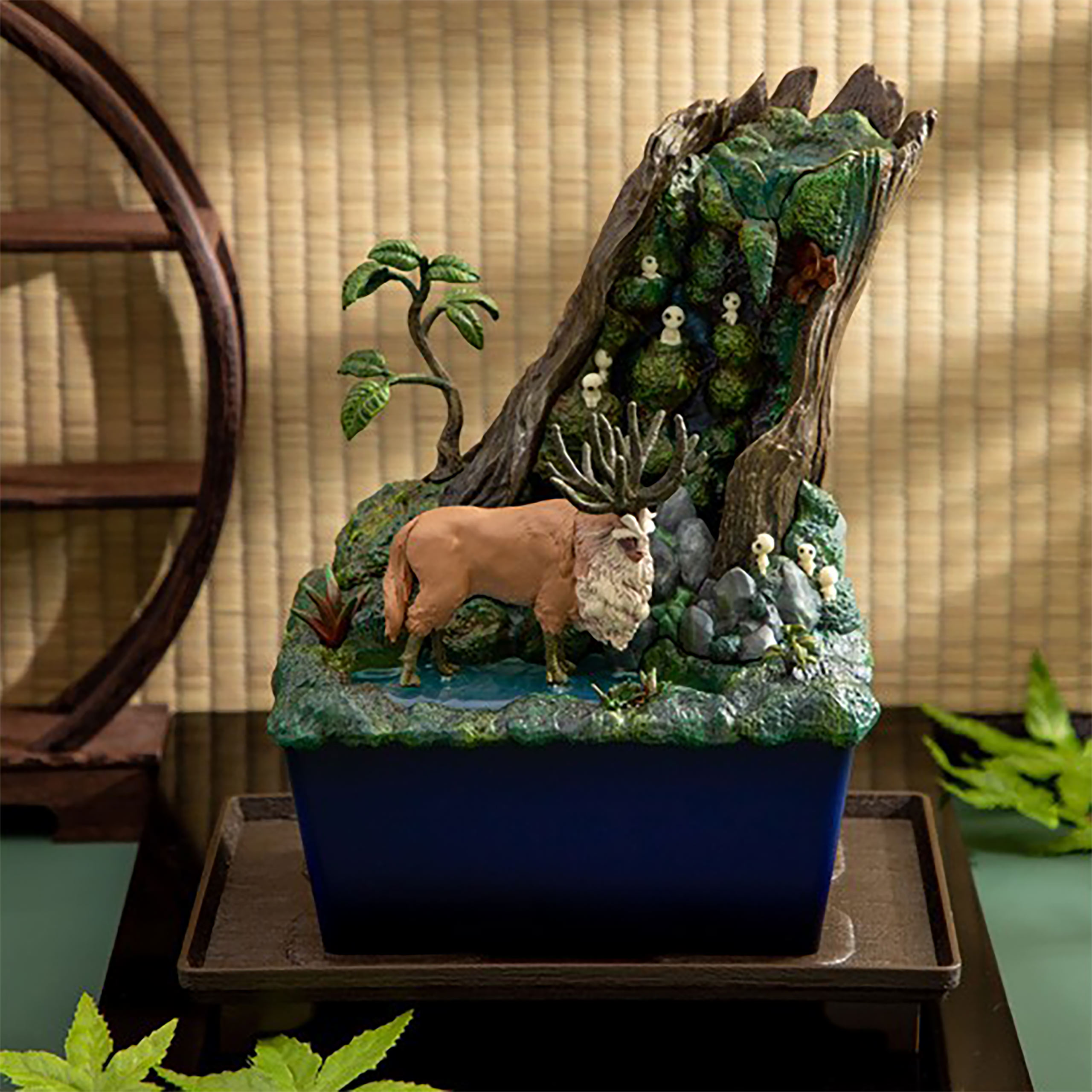 Prinzessin Mononoke - Mysterious Forest Water Garden Bonsai Diorama