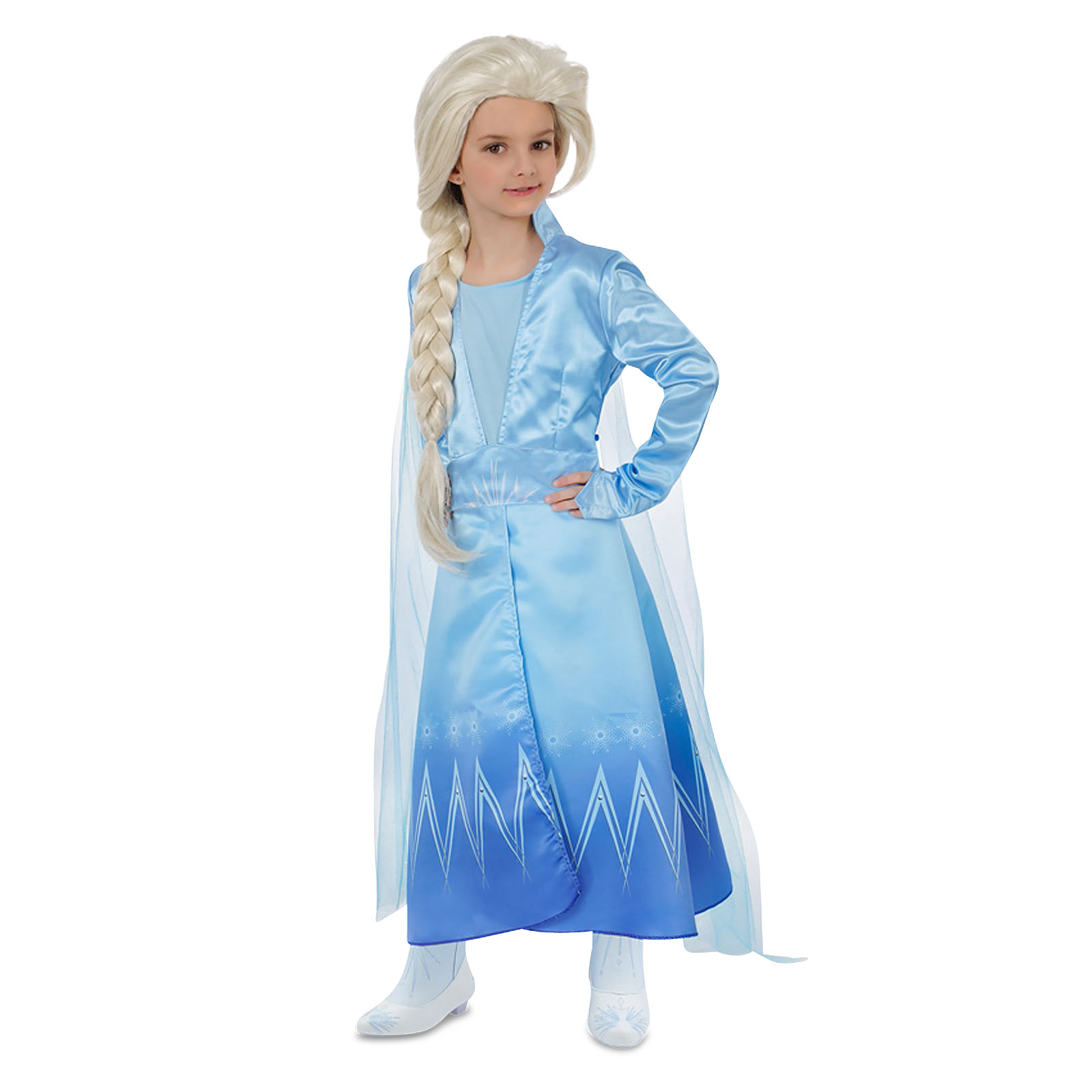 Elsa Eiskönigin Kinder Kostüm Kleid für Frozen Fans
