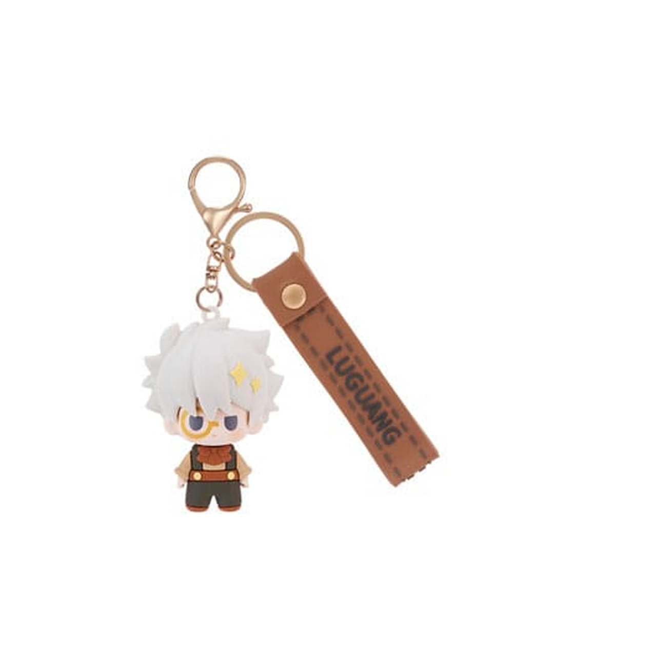 Link Click Rubber Keychain Lu Guang 6 cm | Elbenwald