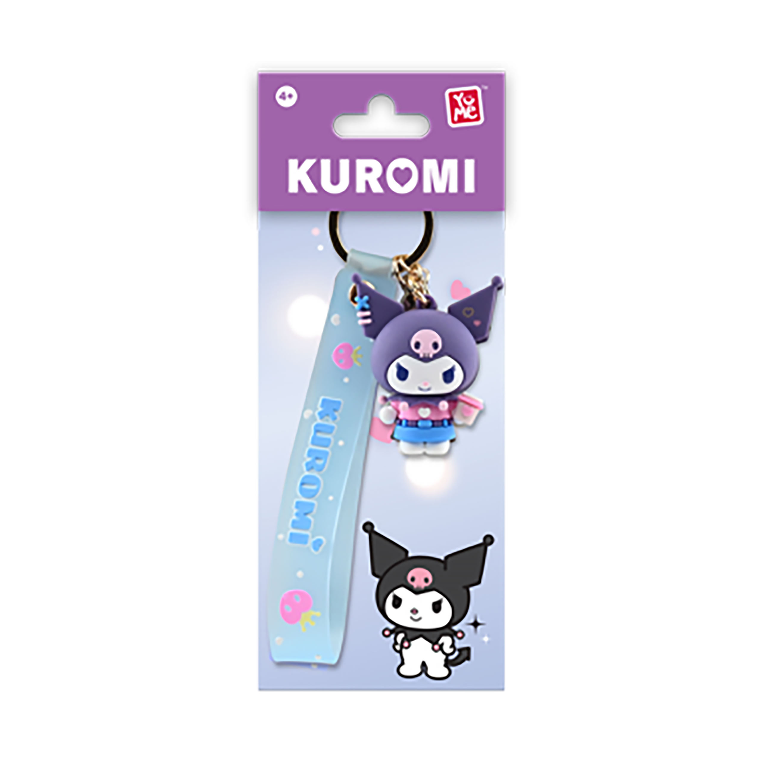 Hello Kitty and Friends - YuMe Kuromi Cute Outfit överraskningsnyckelring