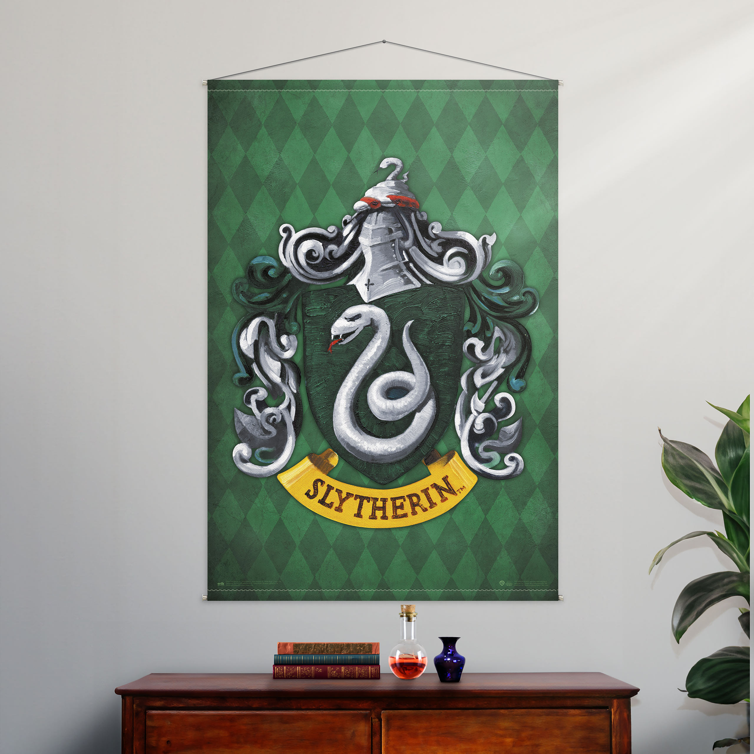 Harry Potter - Rotolo da parete Slytherin