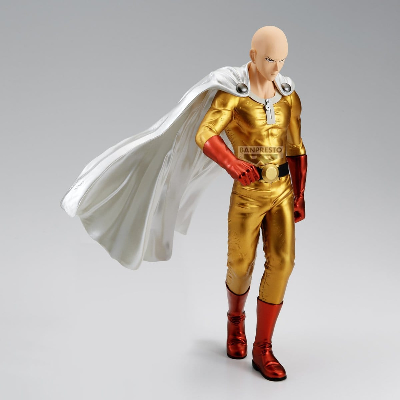 One Punch Man - Figura Grandista de Saitama Versión Metálica