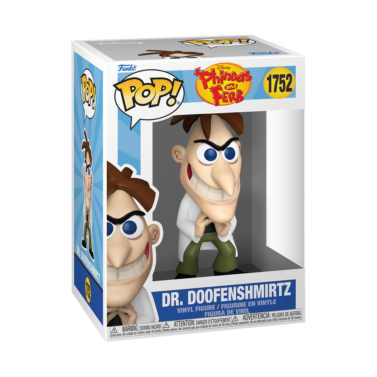 Phineas and Ferb - Dr. Doofenshmirtz Funko Pop! figuur