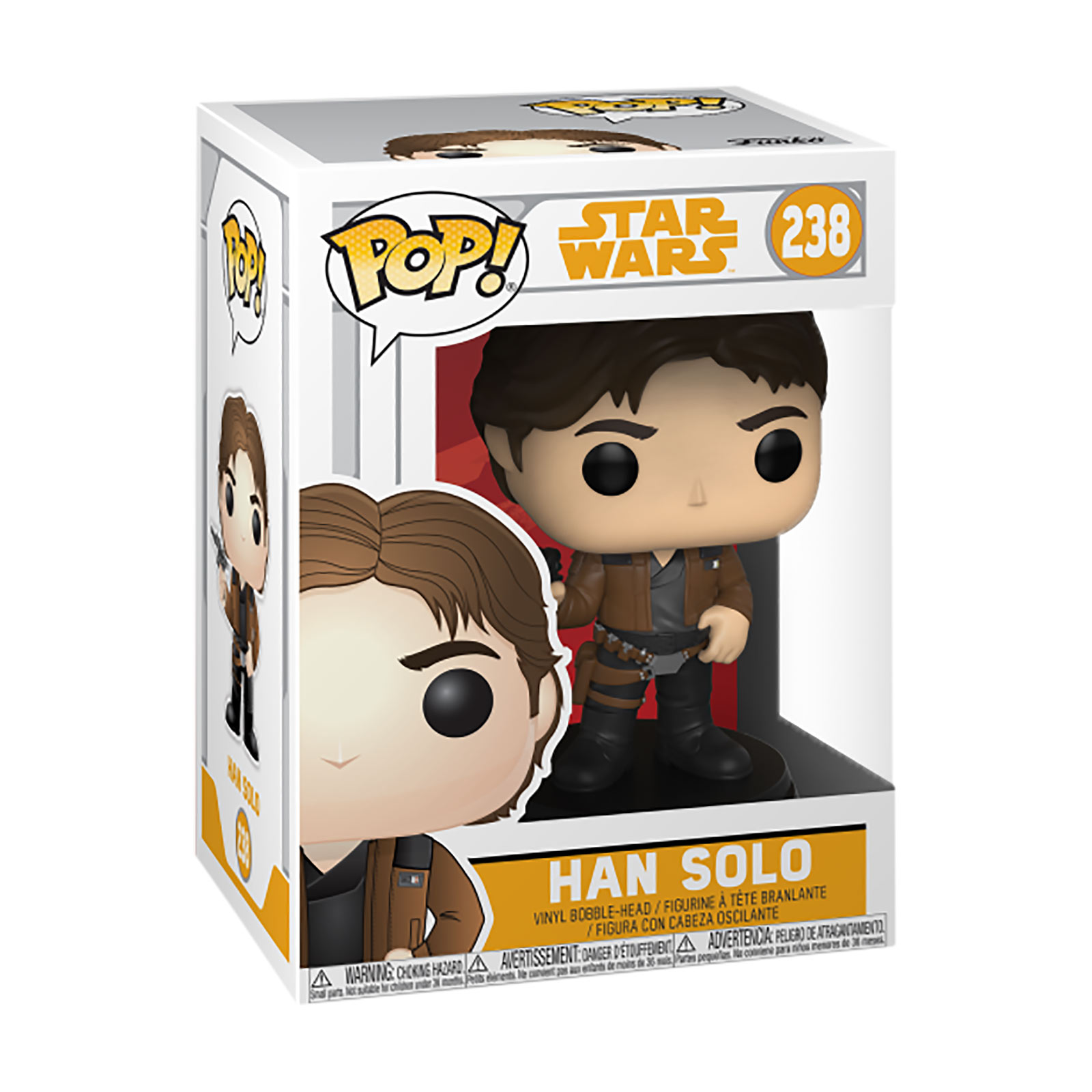 Star Wars - Han Solo Funko Pop Wackelkopf-Figur